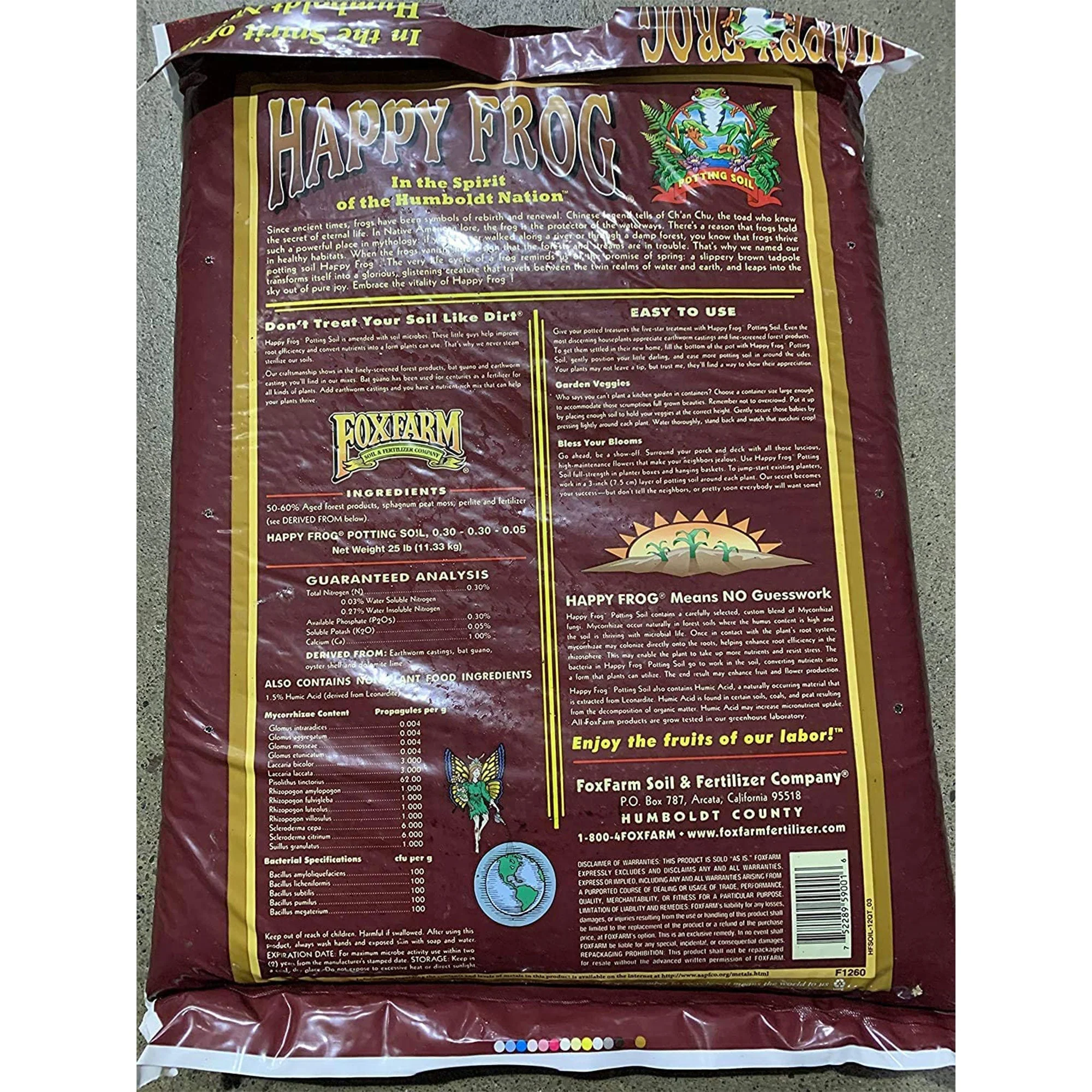 FoxFarm Happy Frog Nutrient and Ocean Forest Garden Potting Soil Mix (2 Pack) - Image 5