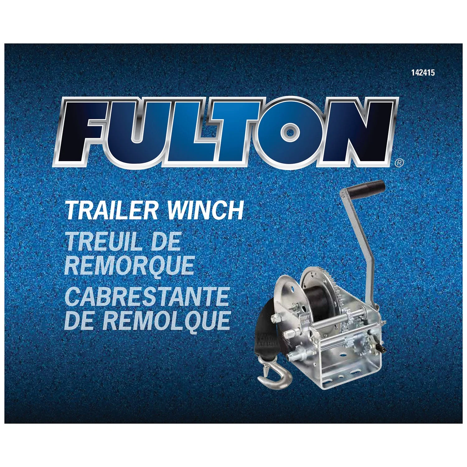 Fulton 142415 Dual Speed Tow Winch with 20 Inch Strap, 2,600 Pound Capacity - Image 7