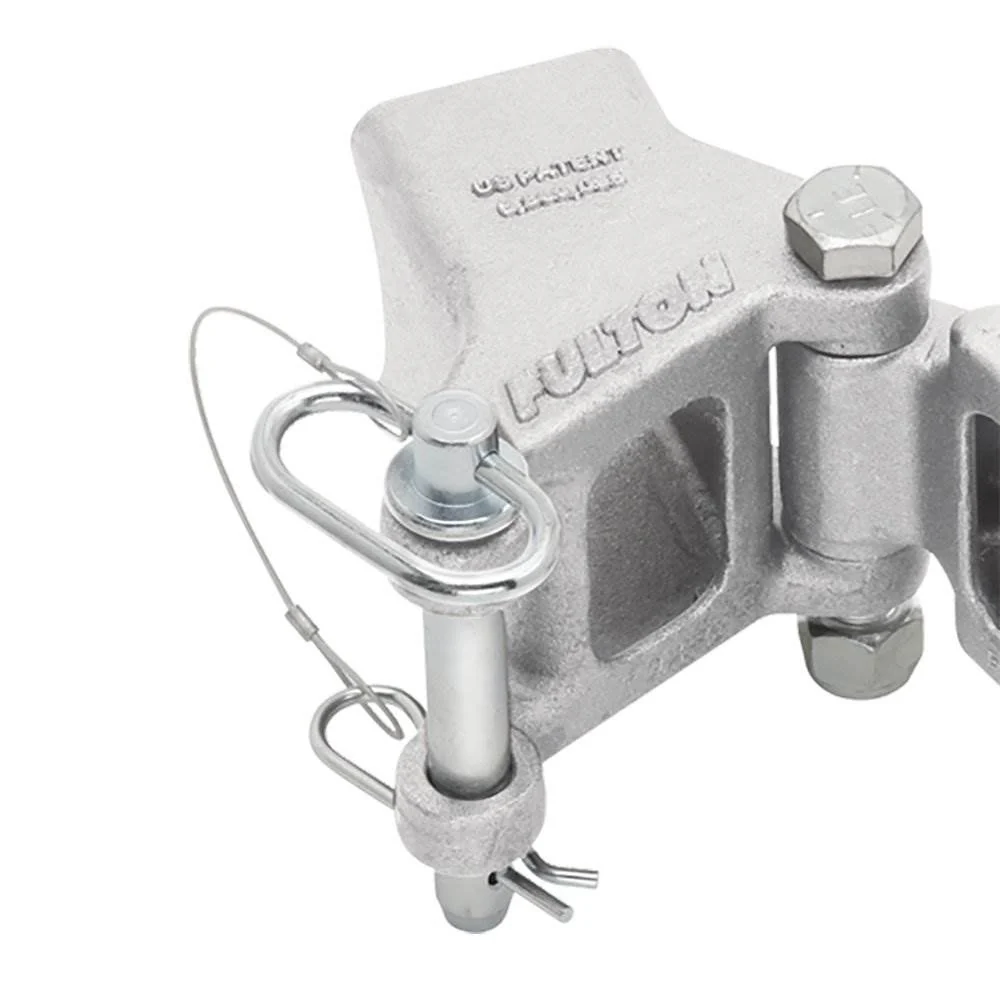 Fulton 2 x 3" 5000 Pound Max Load Trailer Tongue Bolt On Fold Away Hinge Kit - Image 4