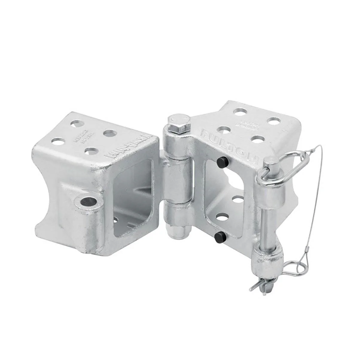 Fulton HDPB340101 7500 Pound Max Load Trailer Tongue Bolt On Fold Away Hinge Kit - Image 3