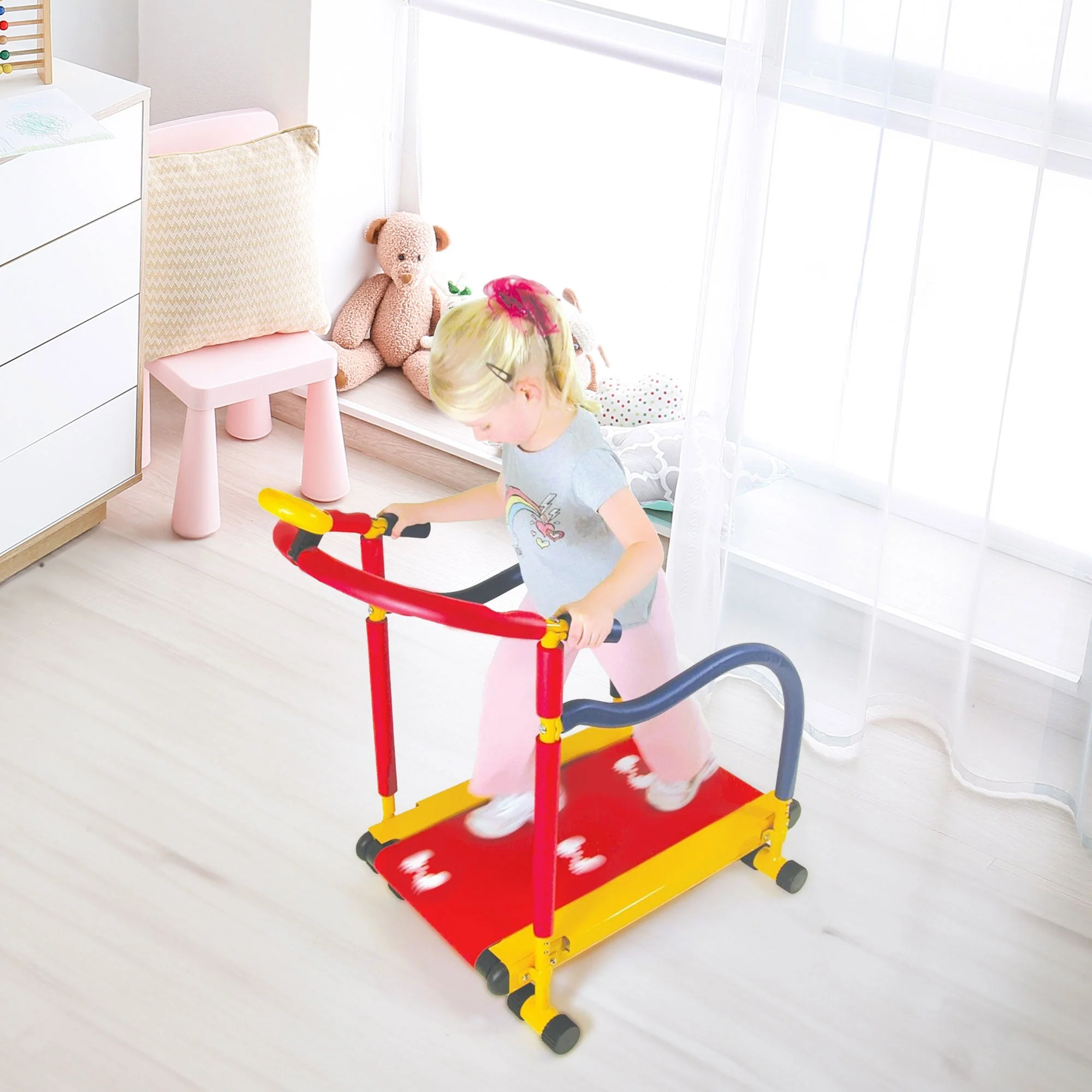 Fun & Fitness For Kids WCR-9201 Non-Motorized Children's Exercise Treadmill - Image 3