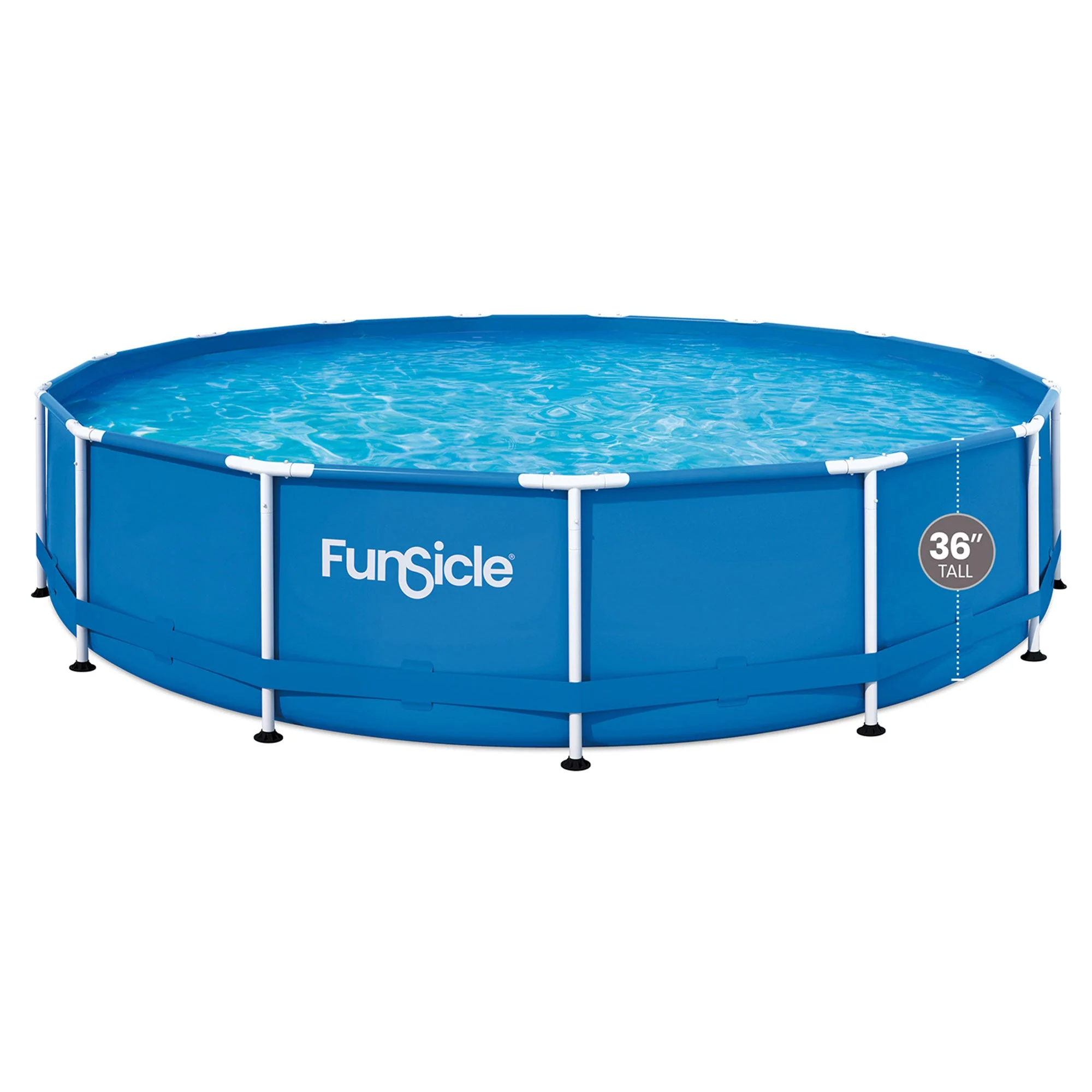 Funsicle 15' x 36" Outdoor Activity Round Frame Above Ground Swimming Pool Set - Image 6