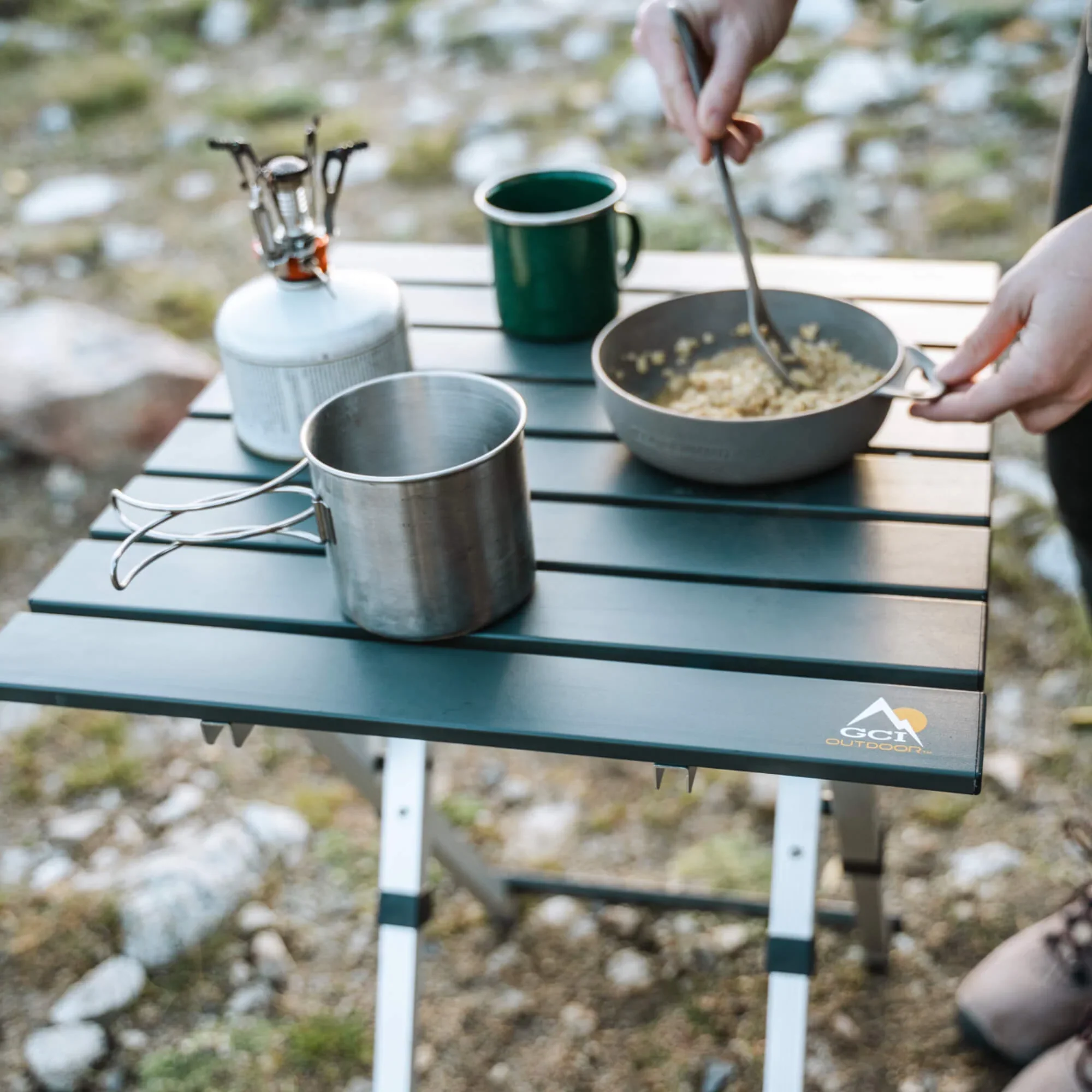 GCI Outdoor Slim Fold Table - Case Pack Bundle - Image 2