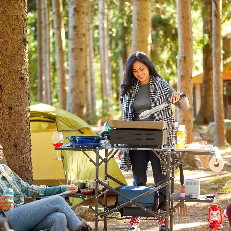 GCI Outdoor Slim Fold XL Table - Case Pack Bundle - Image 9