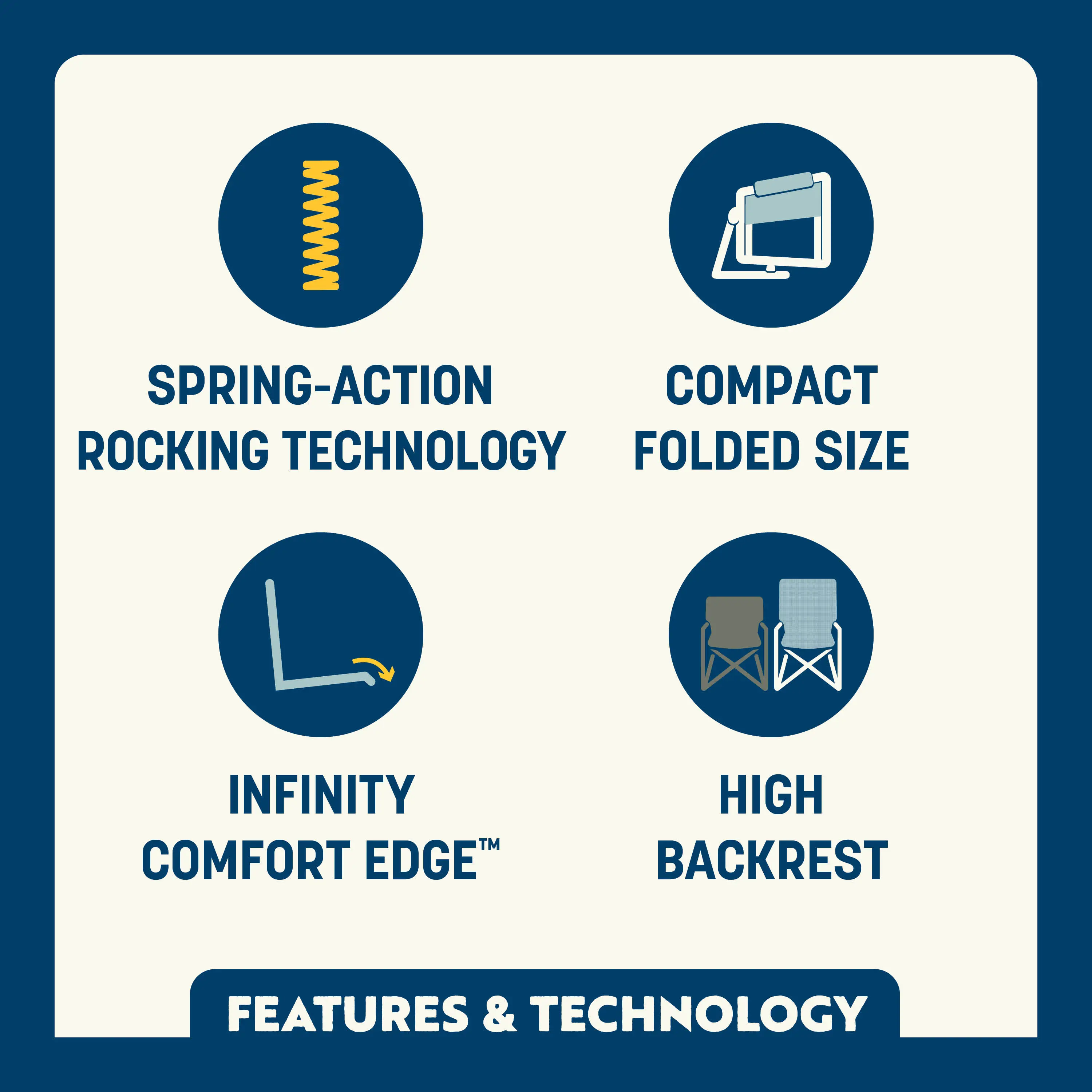 GCI Outdoor Stowaway Rocker - Case Pack Bundle - Image 39