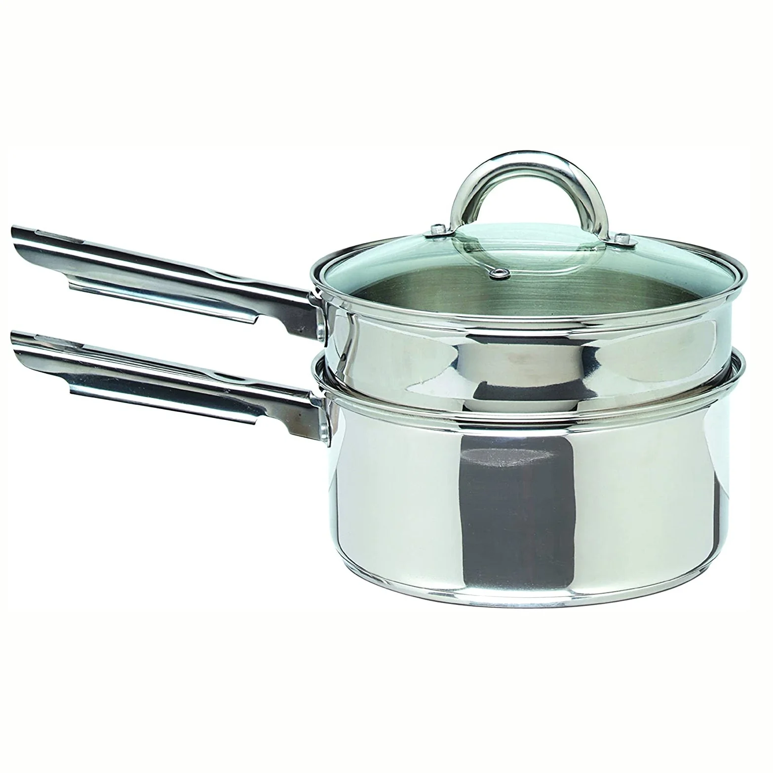 Gibson Home Abruzzo 12 Piece Stainless Steel Cookware Set with Utensils, Silver - Image 5