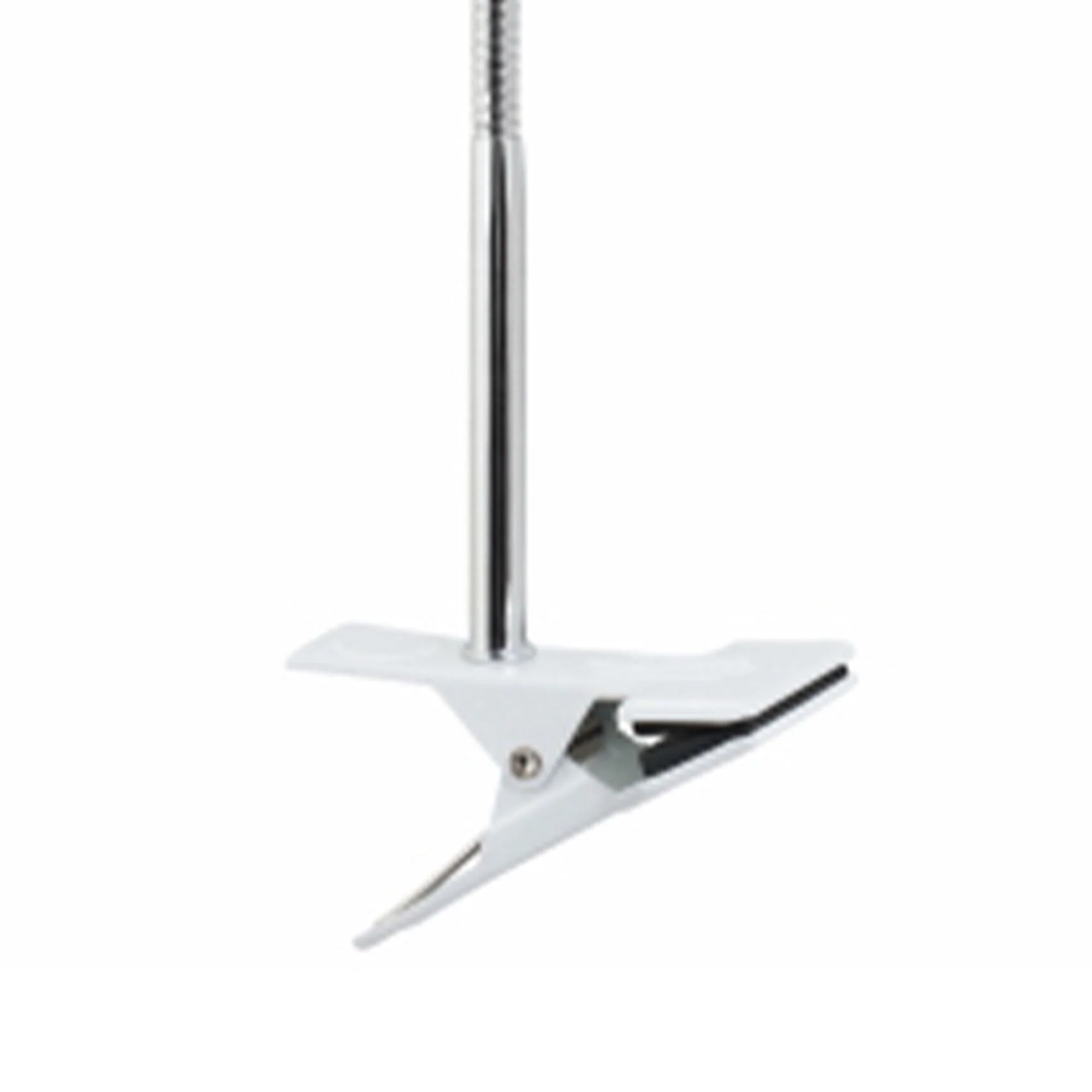 Globe Electric 8.46" 5W 250 Lumens LED Integrated Goose Neck Clip Lamp, White - Image 5