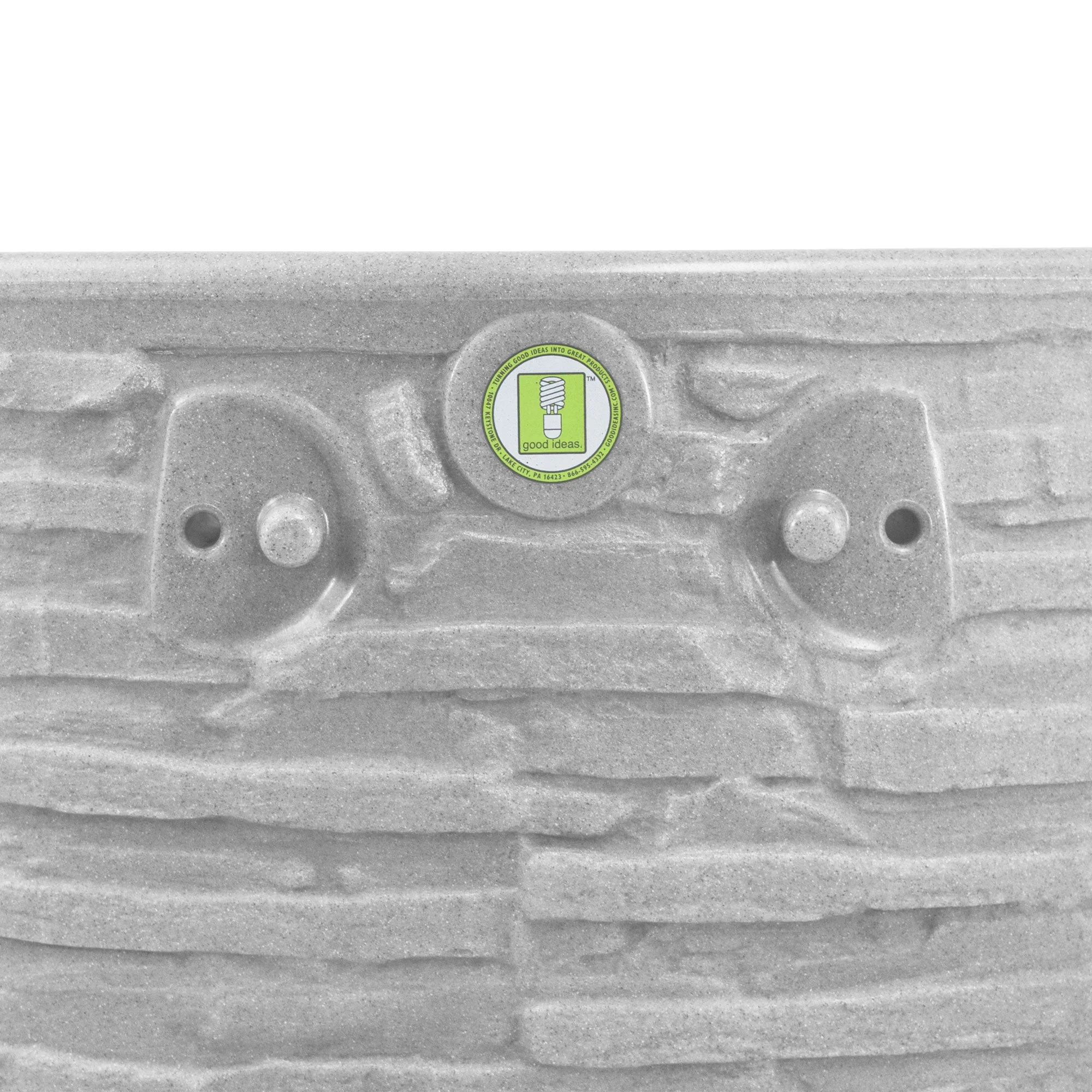 Good Ideas Impressions Riverwalk 50 Gallon Rain Saver, Light Granite (4 Pack) - Image 8