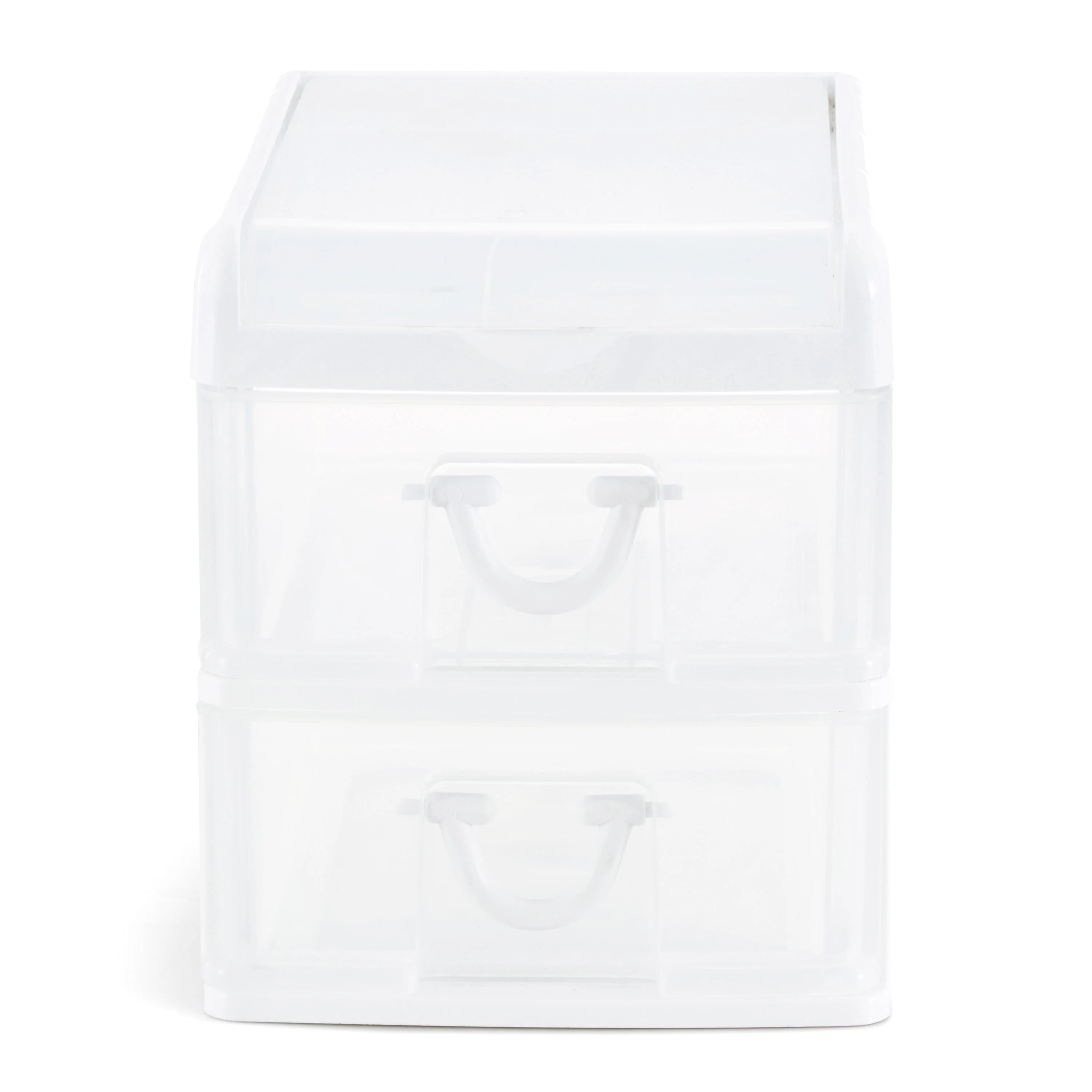 Gracious Living 2 Drawer Desktop Countertop Organizer with Flip Top Lid (3 Pack) - Image 3