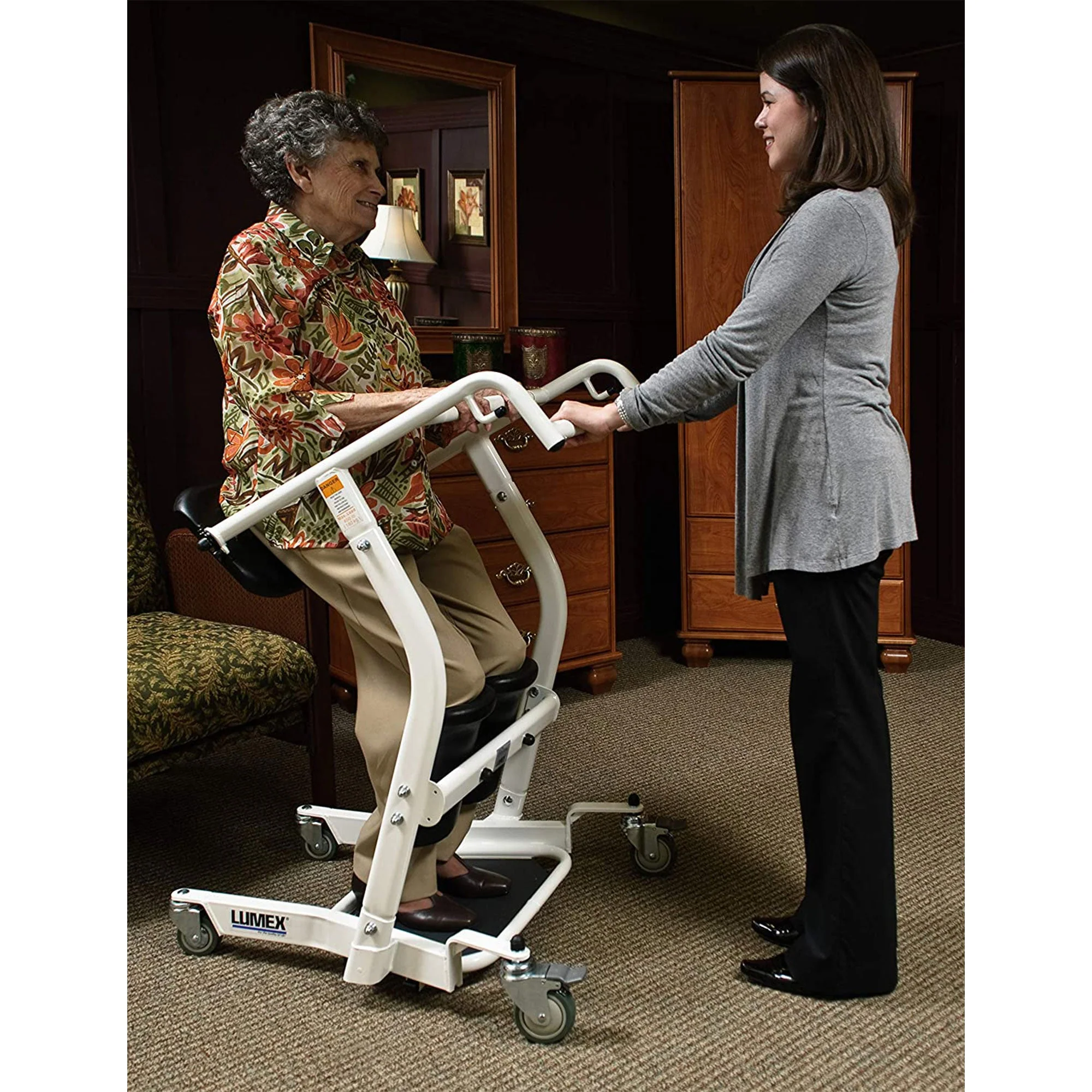 Graham-Field LF1600 Lumex Stand Assist Padded Patient Lift Transportation Unit - Image 6