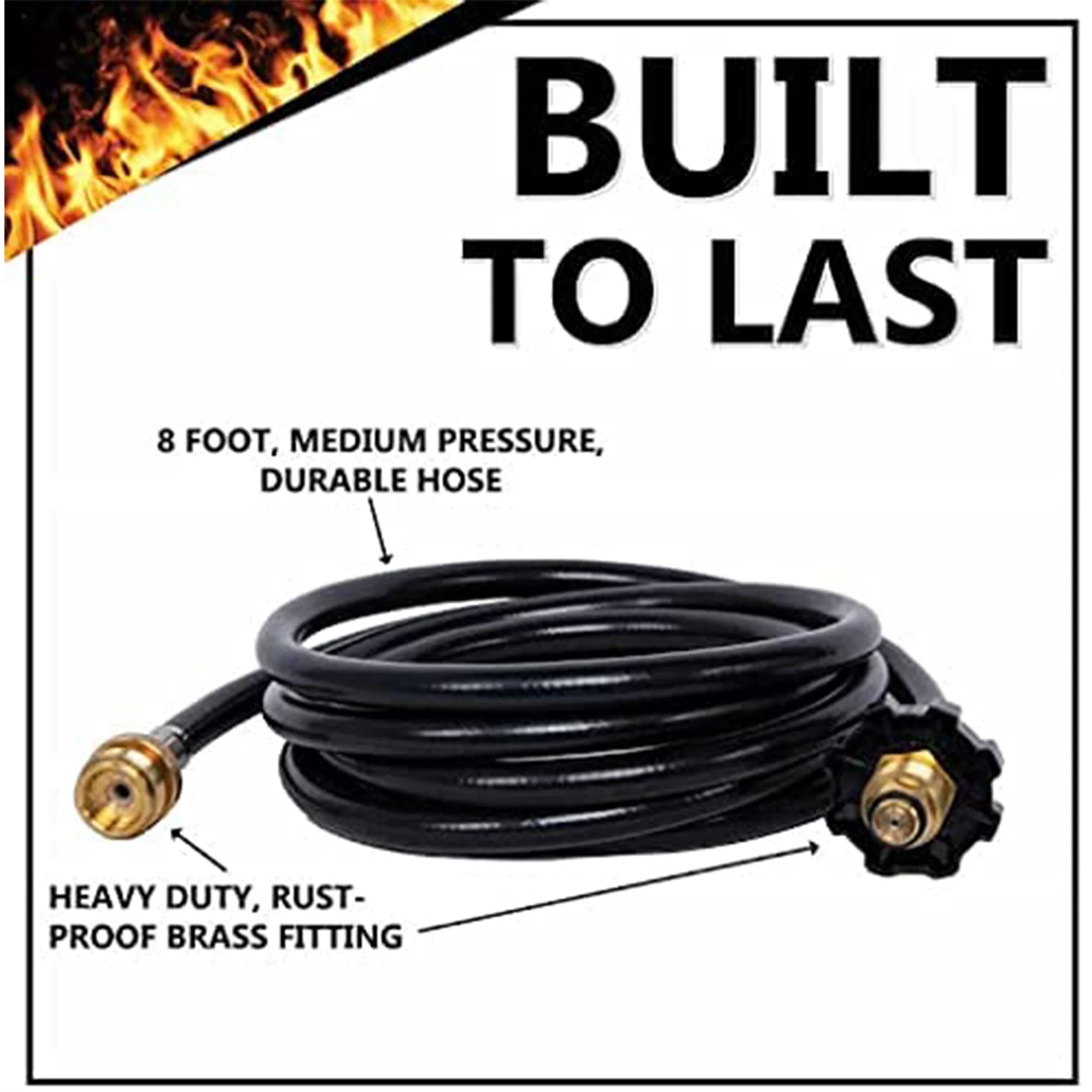 GrillBlazer GrillGun and Su-VGun Combo Charcoal Starter Set w/ Stands and Hose - Image 8
