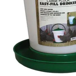 Harris Farms Poultry Drinker with Top Lid and Carrying Handle for Any Size Flock - Image 7