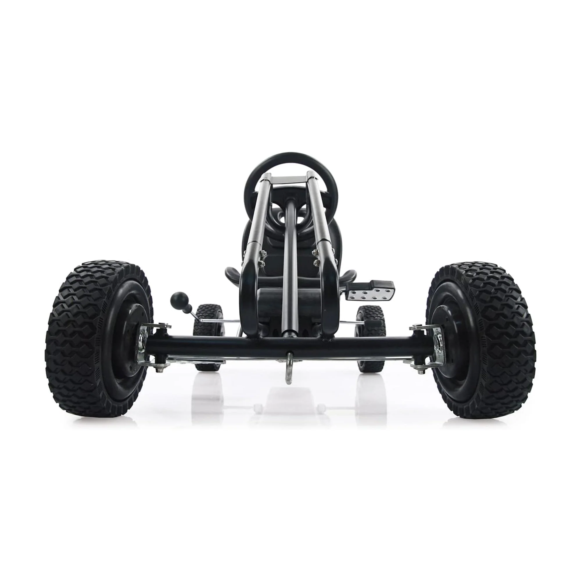 hauck Ergonomic Pedal Ride On Go Kart Toys for Boys and Girls Ages 4 to 8, Black - Image 8