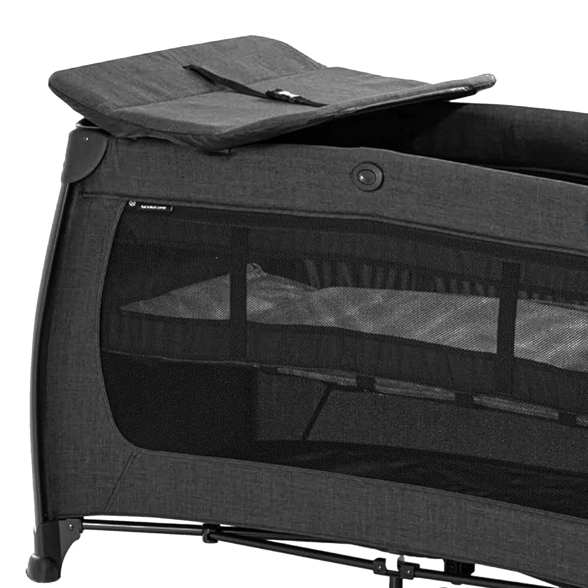 hauck Play N Relax Center Portable Baby Playard Crib with Travel Bag, Black - Image 10
