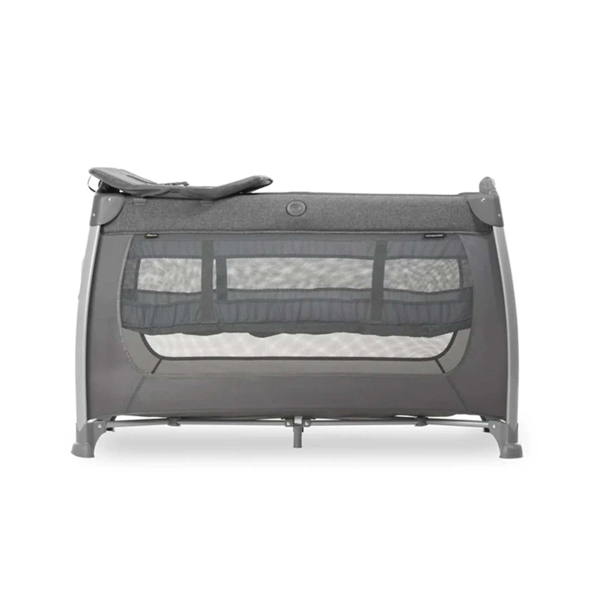 hauck Play N Relax Center Portable Baby Playard Crib with Travel Bag, Charcoal - Image 6