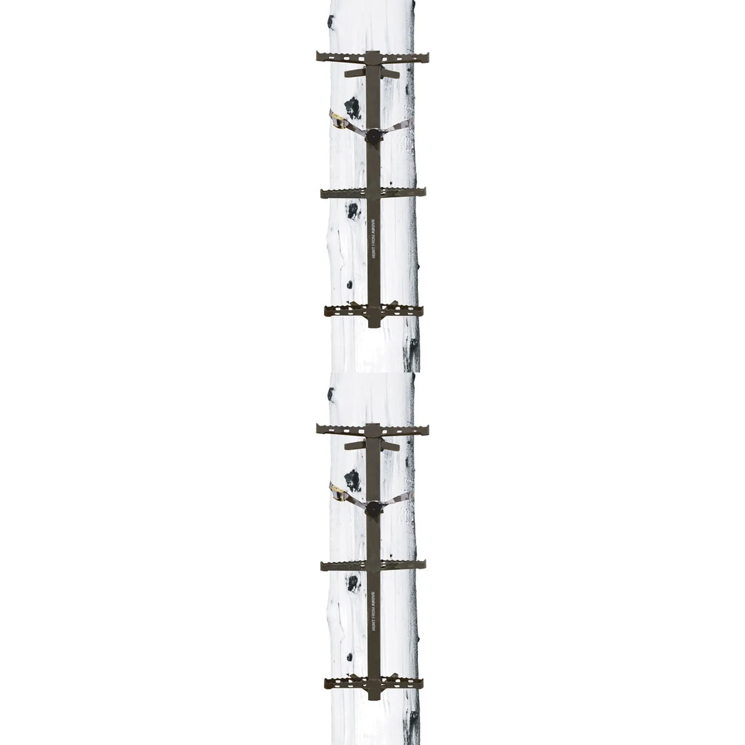 Hawk HC2082 Treestands Ranger Traction 3 Pack Climbing Sticks, Mud Camo (2 Pack) - Image 4