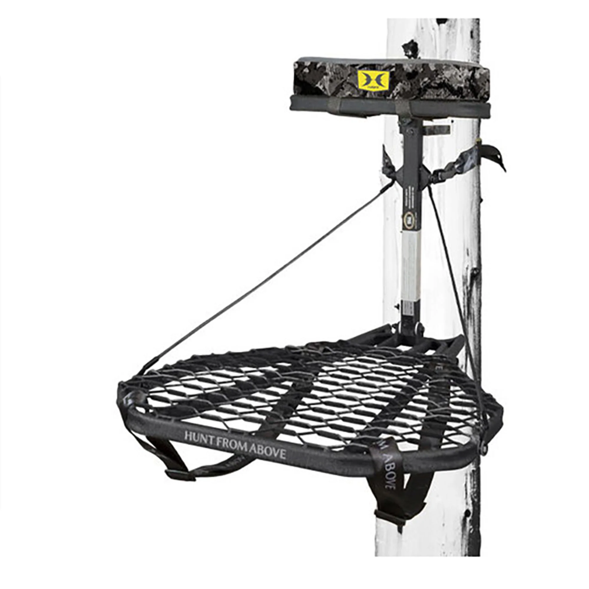 Hawk Ranger Traction Climbing Sticks with Treestand and Full Body Safety Harness - Image 3