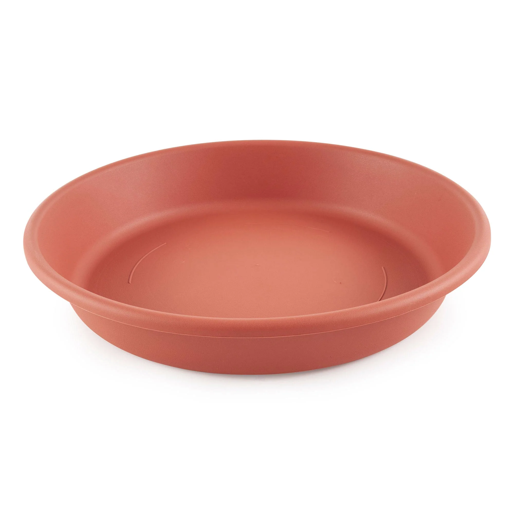 HC Companies Classic 17.63 Inch Tray Saucer for Planters, Terracotta (4 Pack) - Image 2