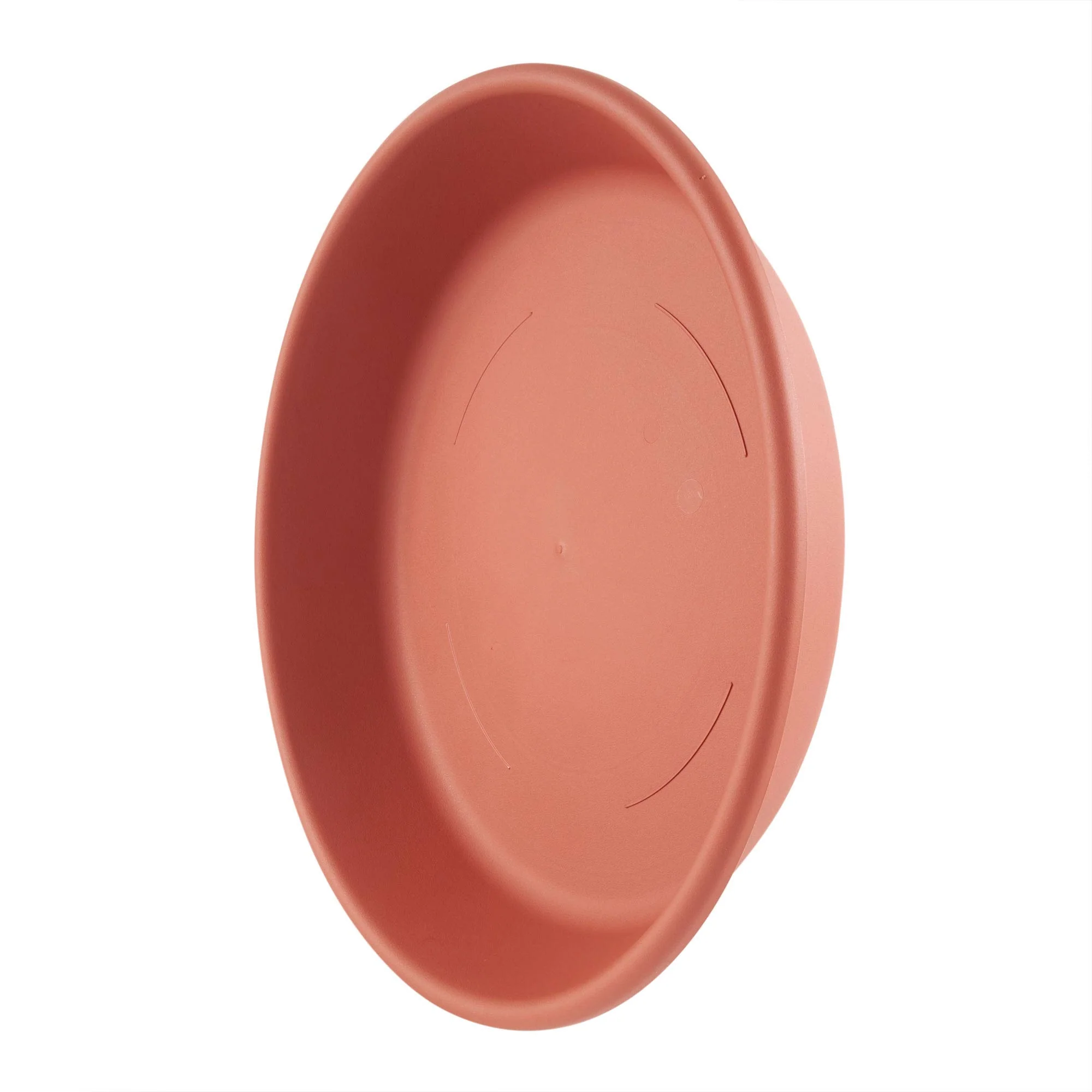 HC Companies Classic 17.63 Inch Tray Saucer for Planters, Terracotta (4 Pack) - Image 6