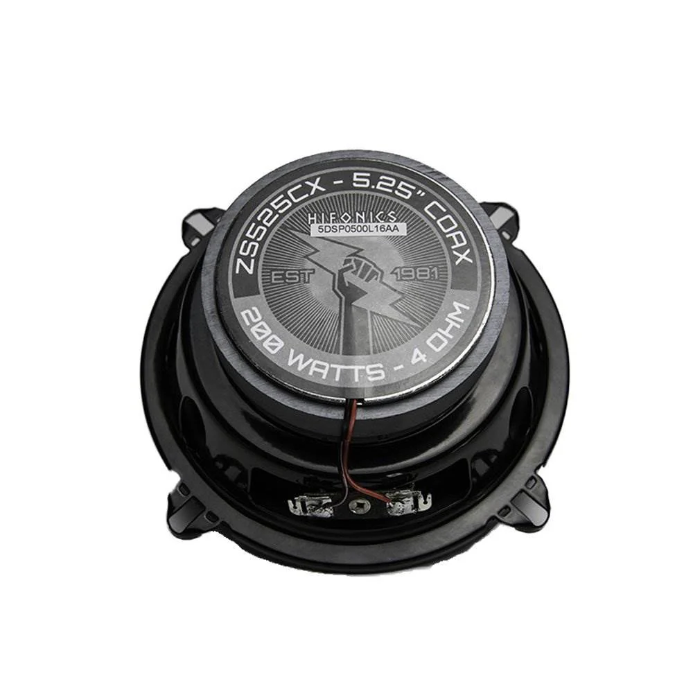 Hifonics Zeus 200 Watt 5.25 Inch 2 Way 4 Ohm Car Audio Coaxial Speakers (2 Pack) - Image 6