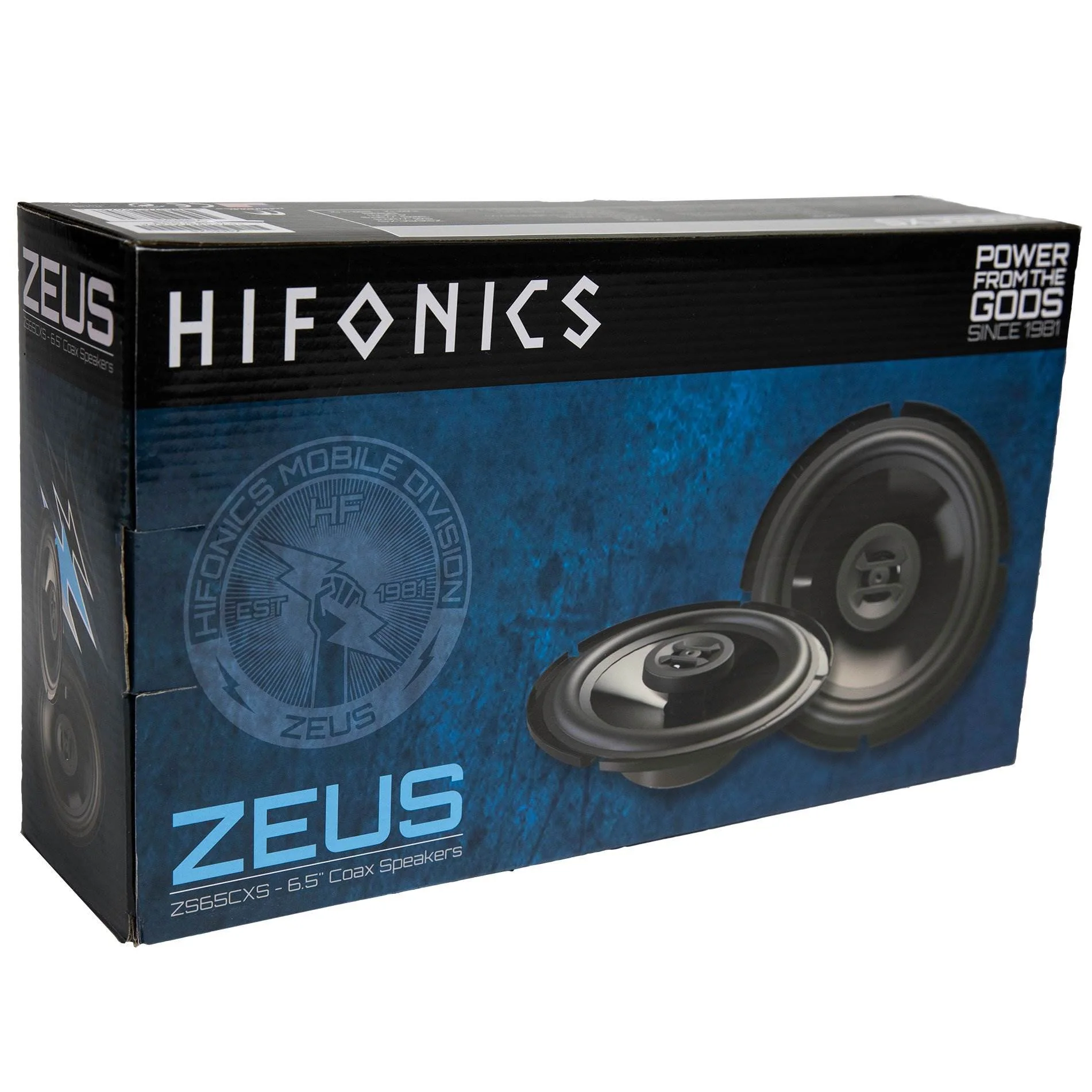 Hifonics Zeus ZS65CXS 6.5 Inch 3 Way 300W Shallow Mount Coaxial Speakers, Pair - Image 10