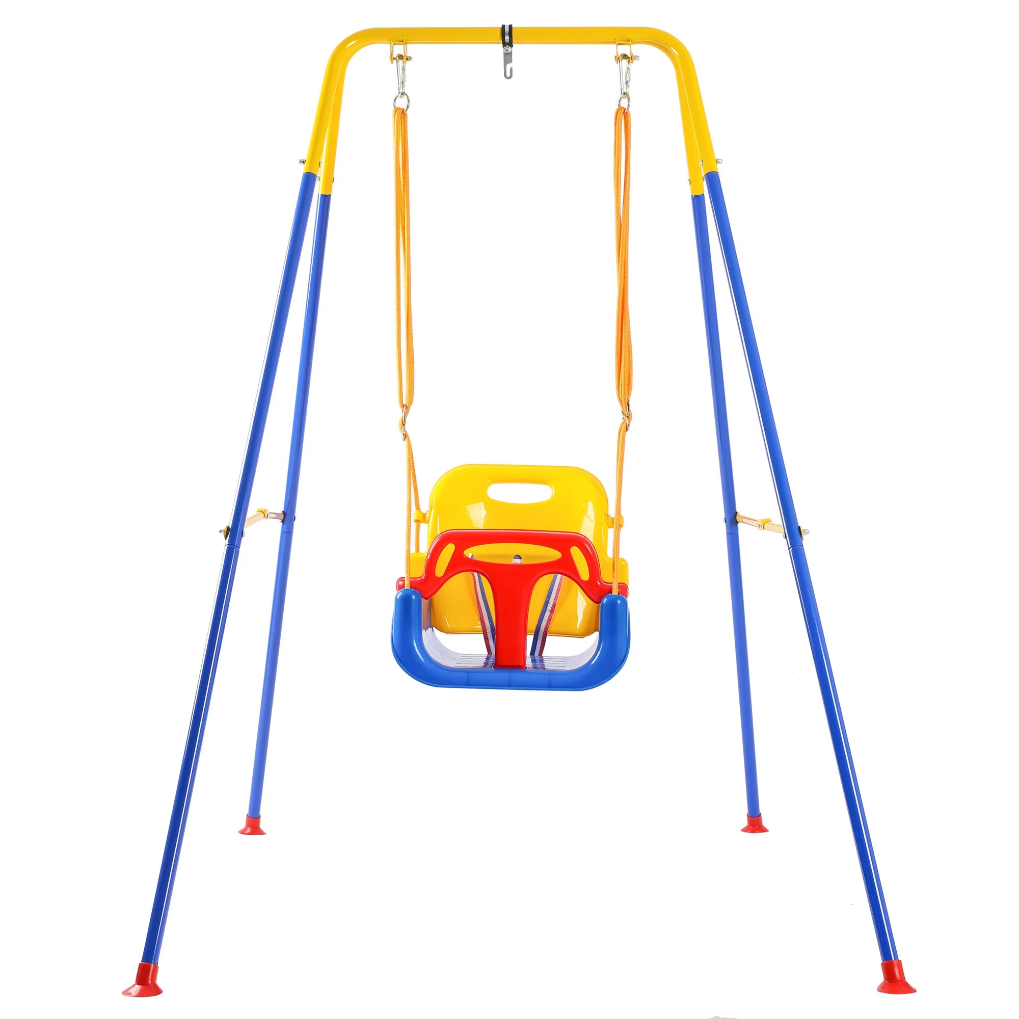 HolaHatha 3 in 1 Toddler Swing Set with adjustable Rope, and Removable Seat - Image 7