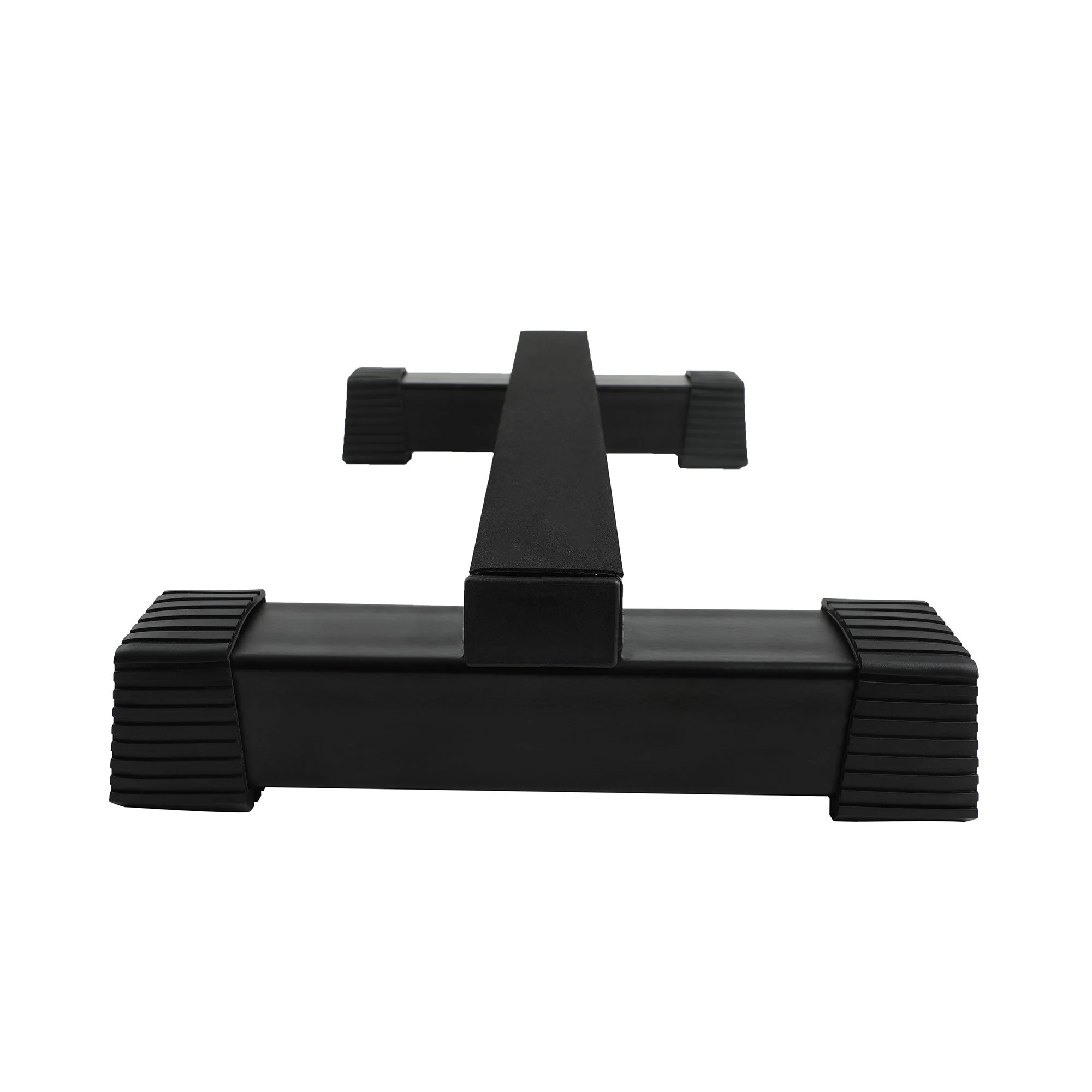 HolaHatha Calf Raise Bar Leg Exercise Non Slip Steel Fitness Stretcher, Black - Image 9