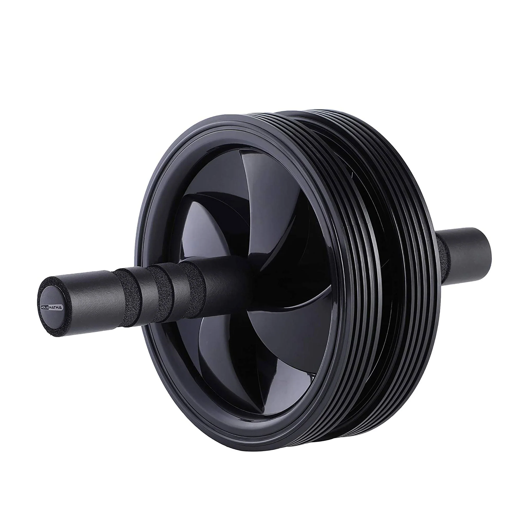 HolaHatha Exercise Fitness Abdominal Core Toner Workout Double Ab Roller Wheel - Image 3