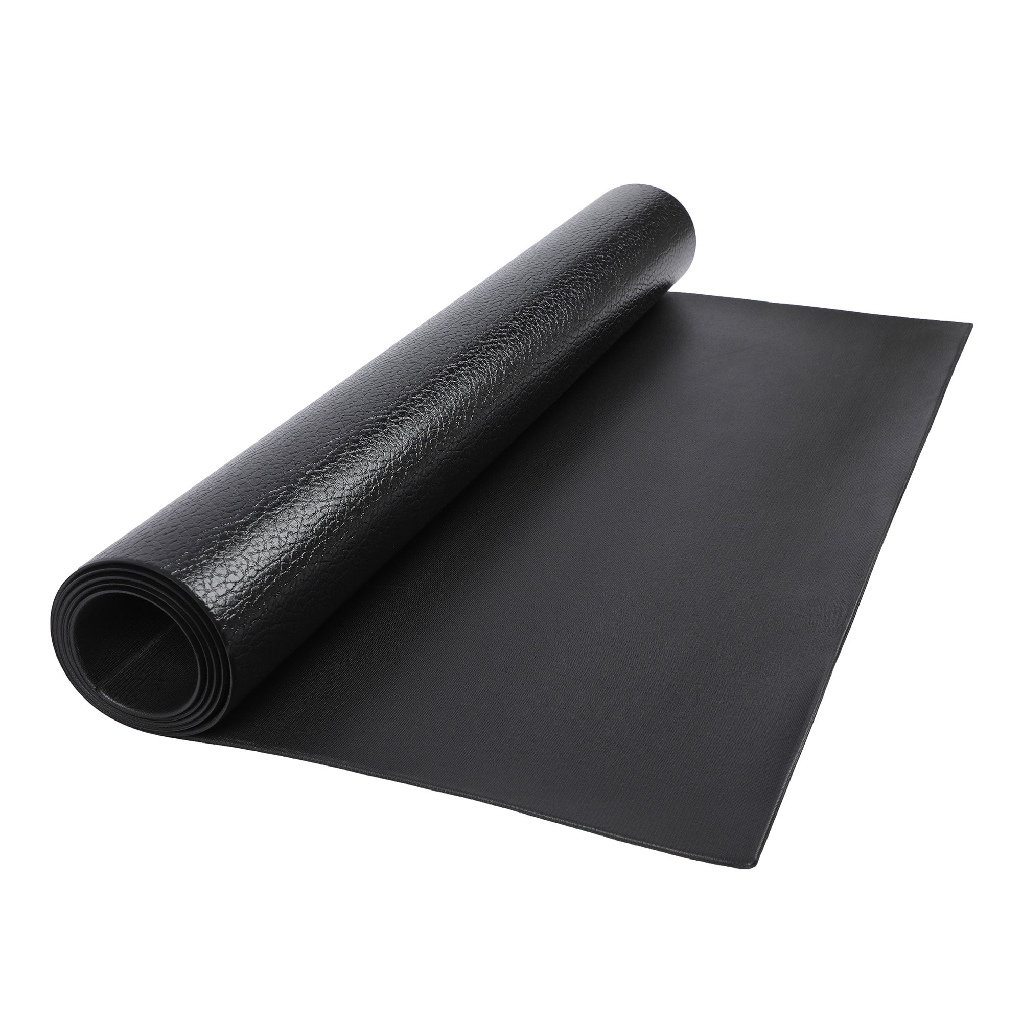 HolaHatha Lightweight Padded Foam Fitness Mat for Workout Activity, Medium, Grey - Image 11