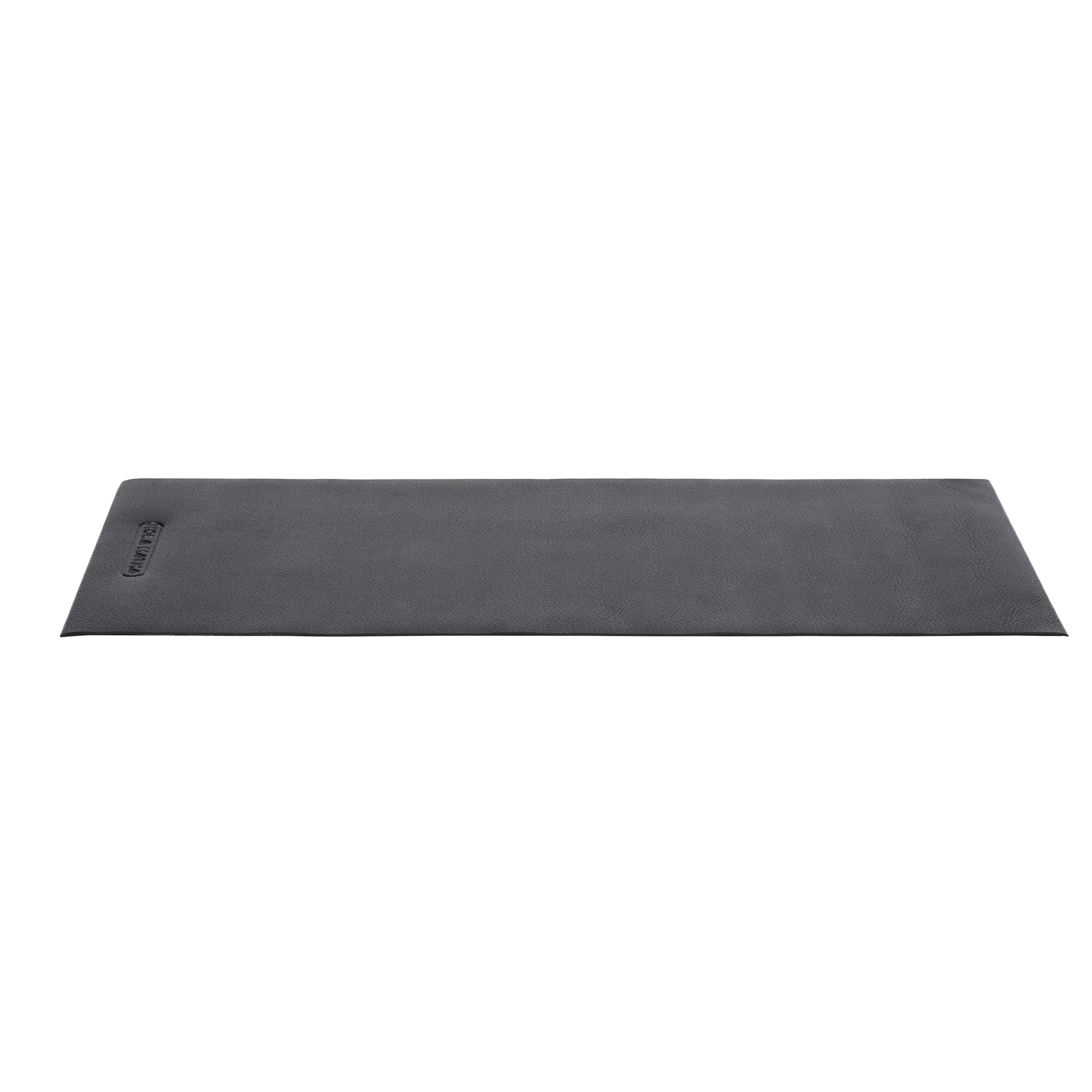 HolaHatha Lightweight Padded Foam Fitness Mat for Workout Activity, Medium, Grey - Image 9