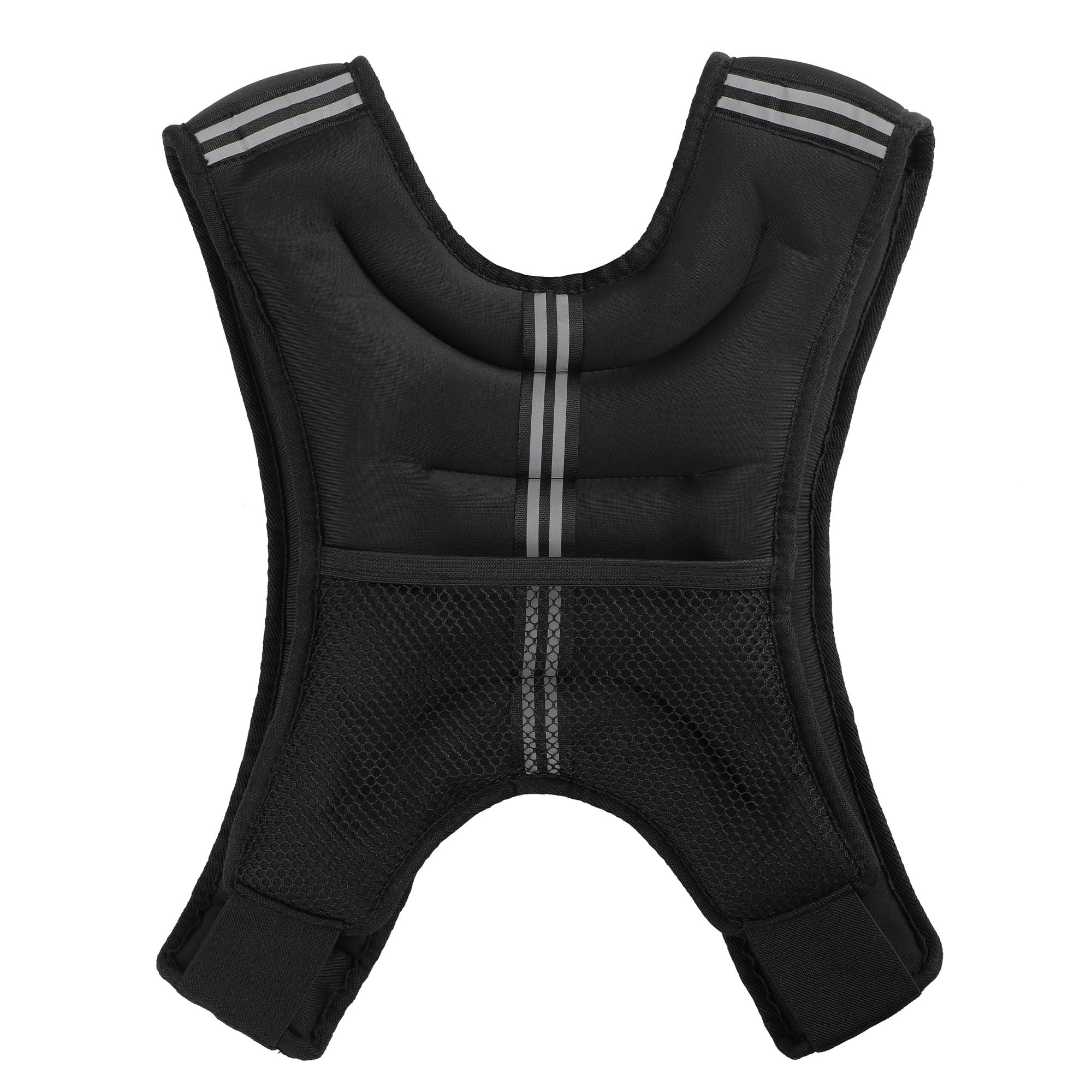 HolaHatha Weighted Vest for Running with Reflective Stripes and Elastic Straps - Image 7