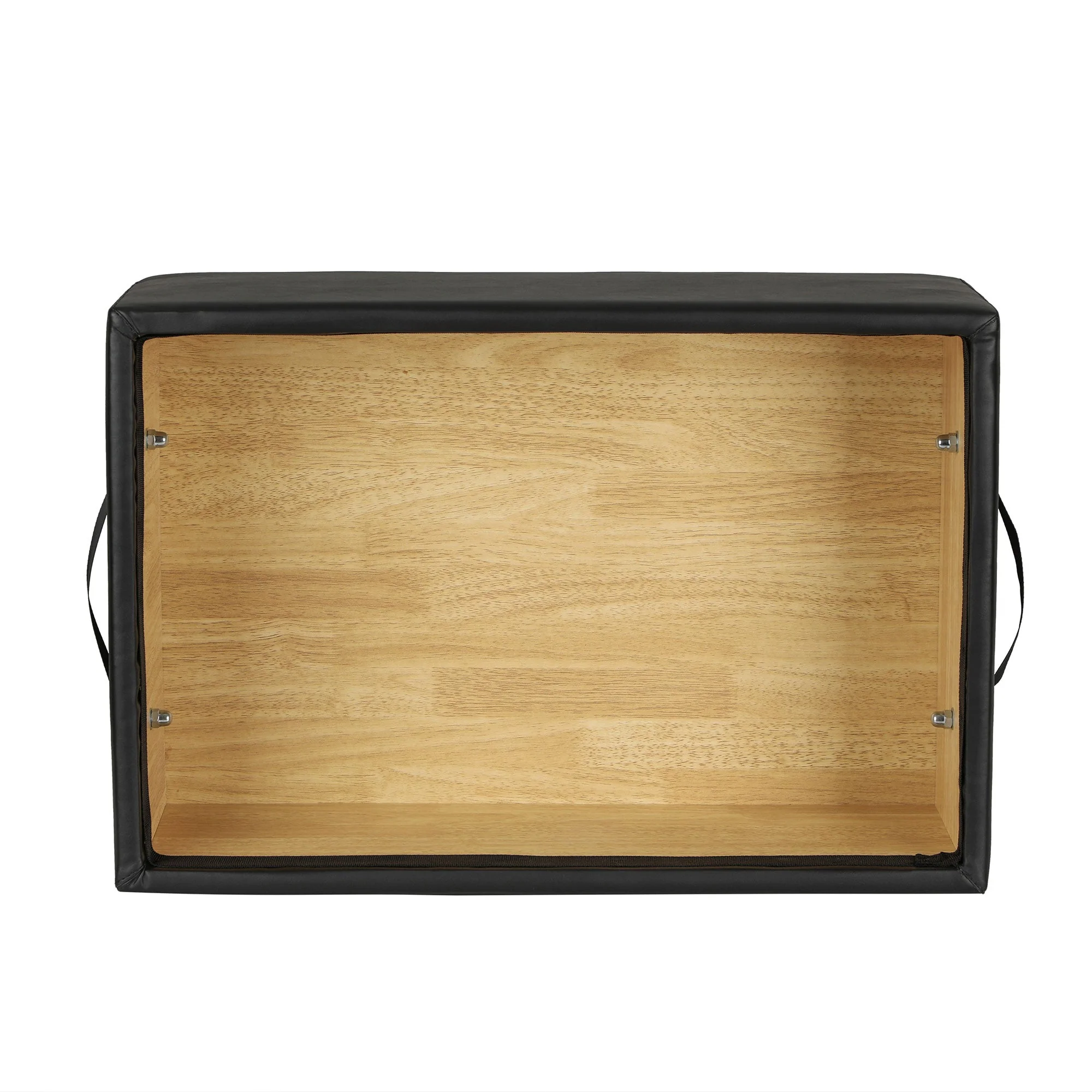 HolaHatha Wooden Pilates Sitting Box, Portable Gym Equipment, 24" x 15.8" x 9" - Image 8