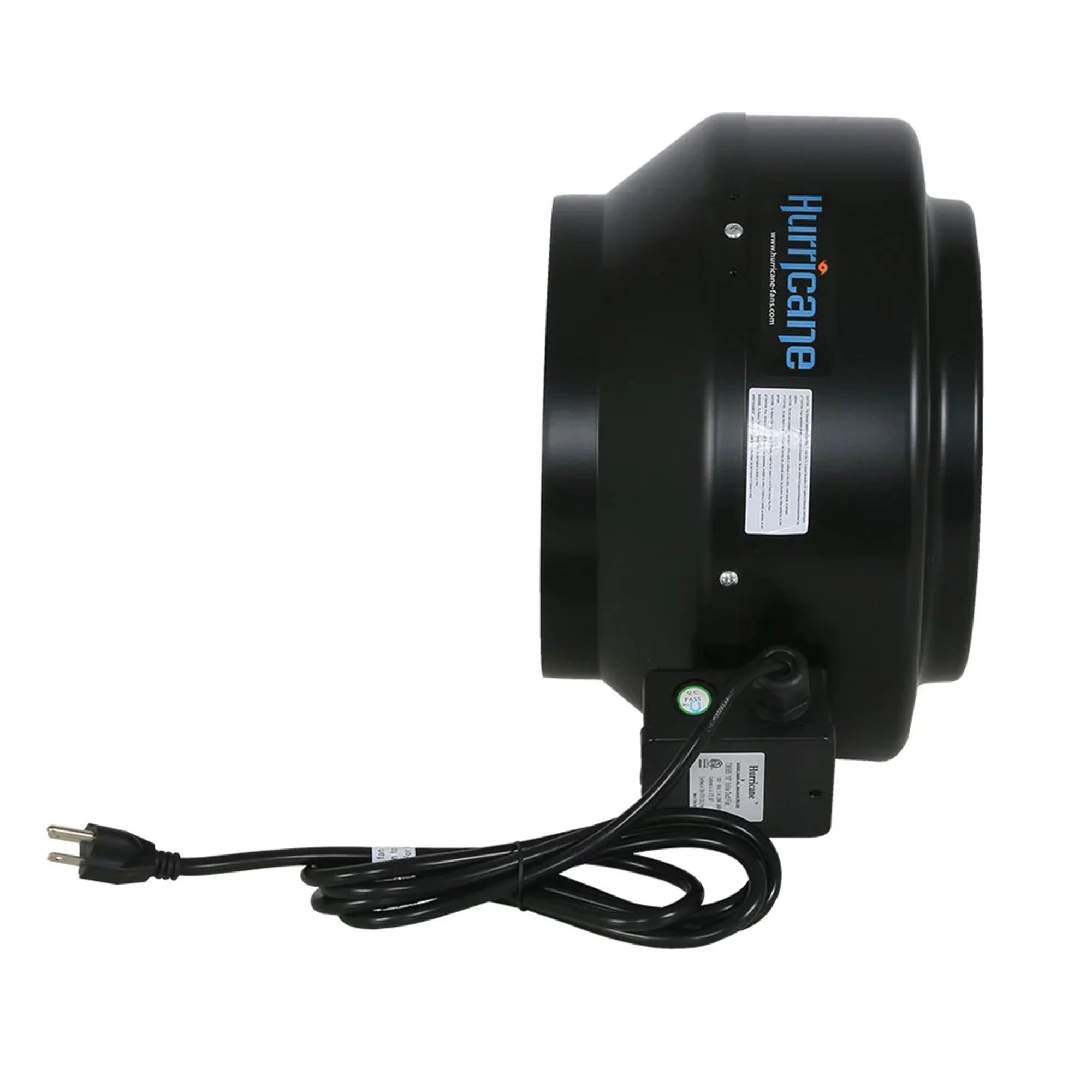 Hurricane 10" Commercial Grade Inline Wall Fan For HVAC & Ventilation (2 Pack) - Image 9