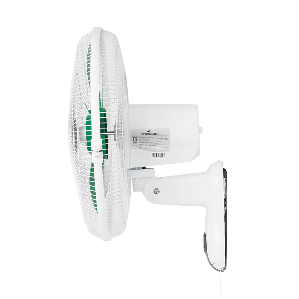 Hydrofarm Active Air 16 Inch 3-Speed Mountable Oscillating Hydroponic Grow Fan - Image 3