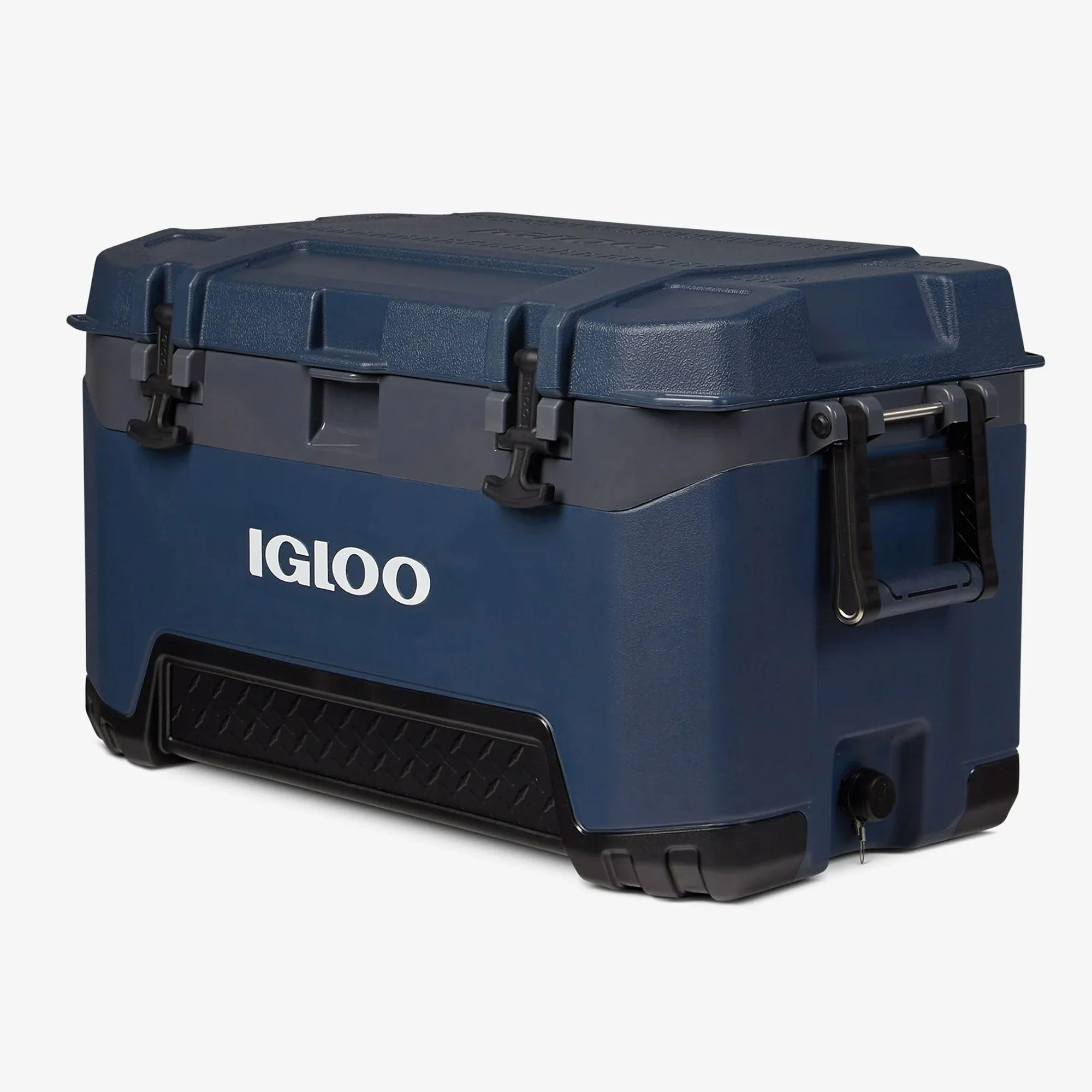 Igloo BMX 72 Quart Ice Chest Cooler with Cool Riser Technology, Rugged Blue - Image 8