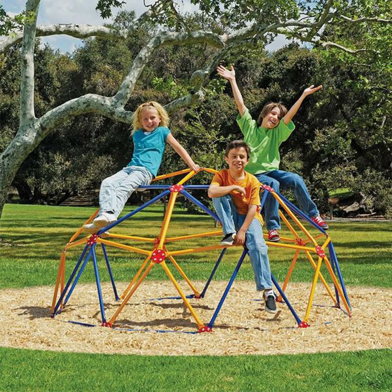 Impex Fitness GD-810 Easy Outdoor Geodescent Space Dome Play Set, Ages 3 to 10 - Image 5