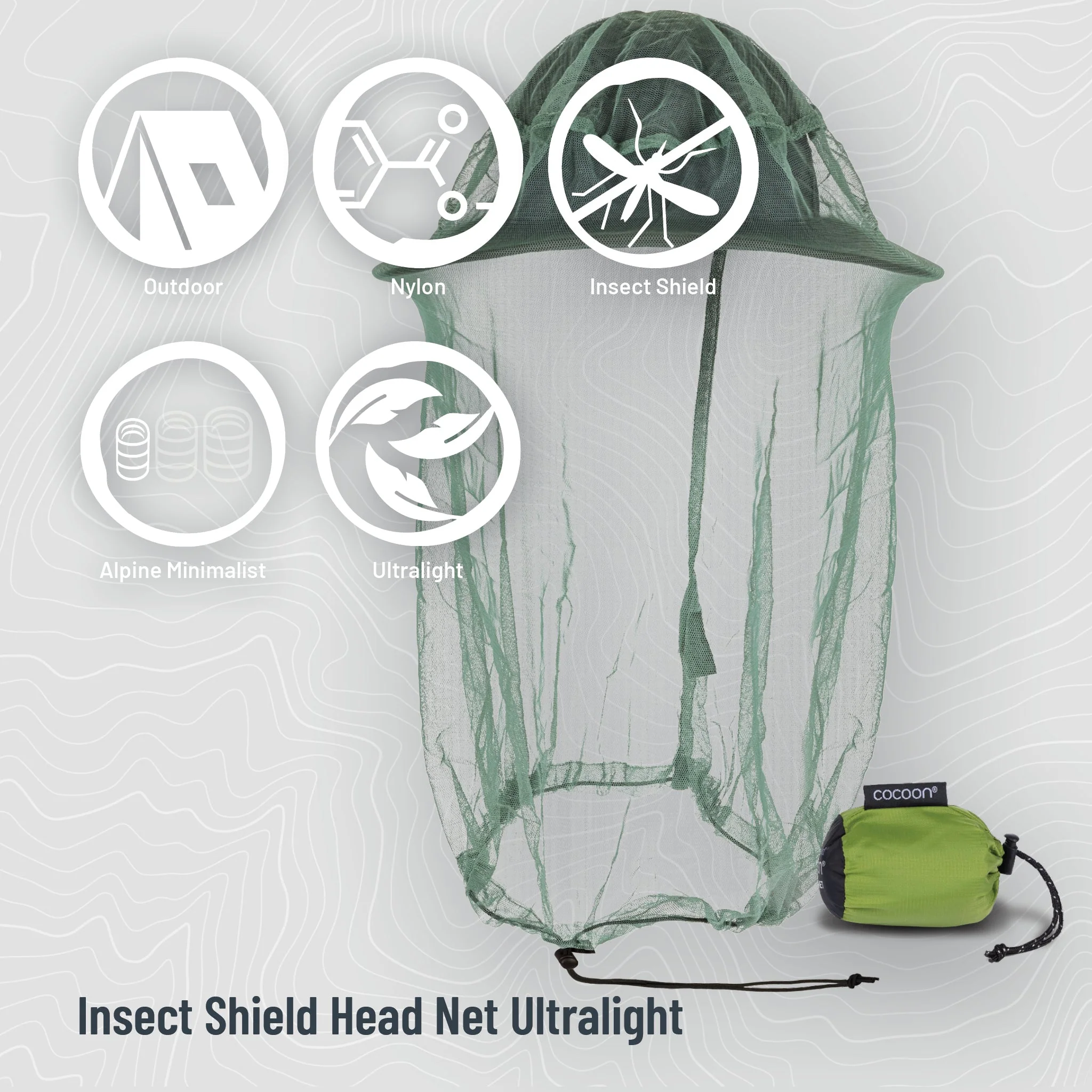 Insect Shield® Mosquito Head Net Ultralight - Image 5