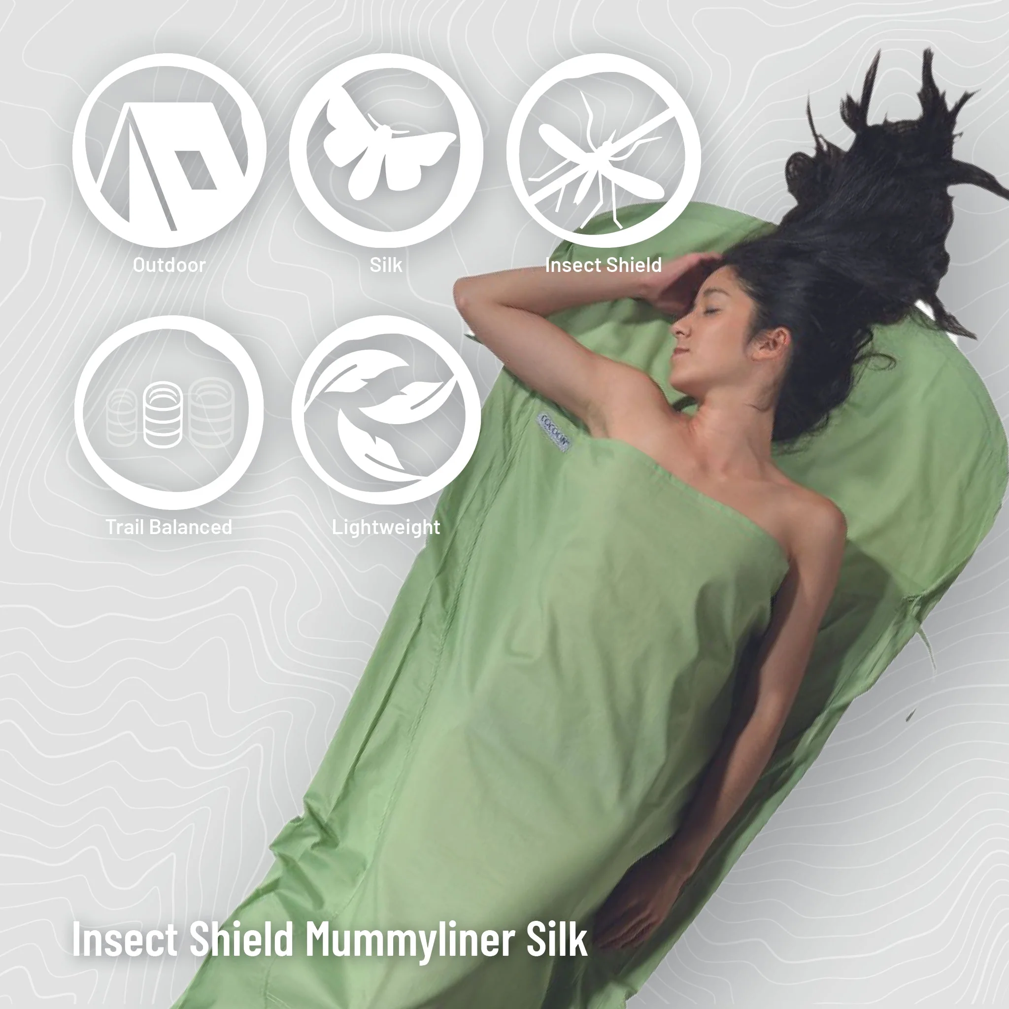 Insect Shield® MummyLiner™ Silk - Image 5