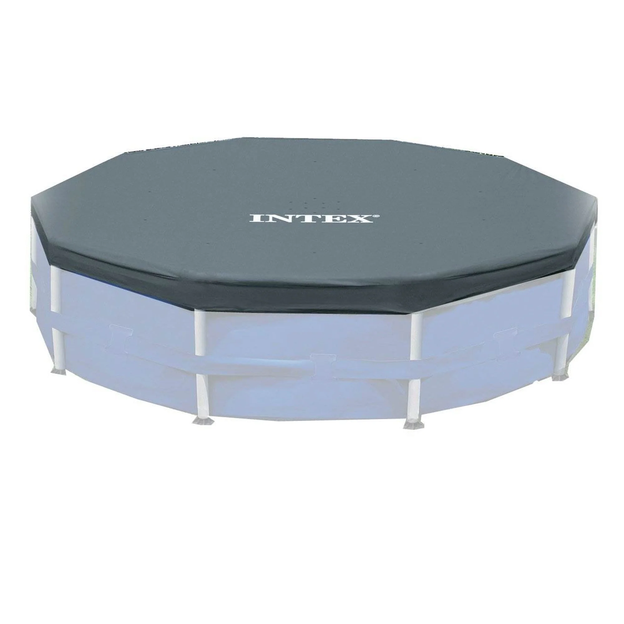 Intex 12 x 2.5 Foot Metal Frame Above Ground Pool with Filter and Accessories - Image 10