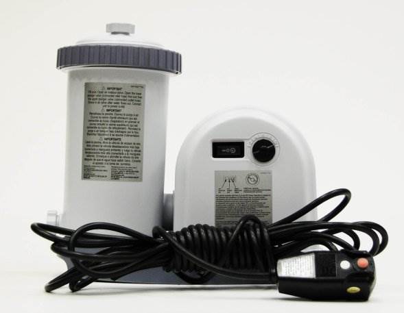 INTEX 1500 GPH Easy Set Pool Filter Pump w/Timer & GFCI - Open Box - Image 2
