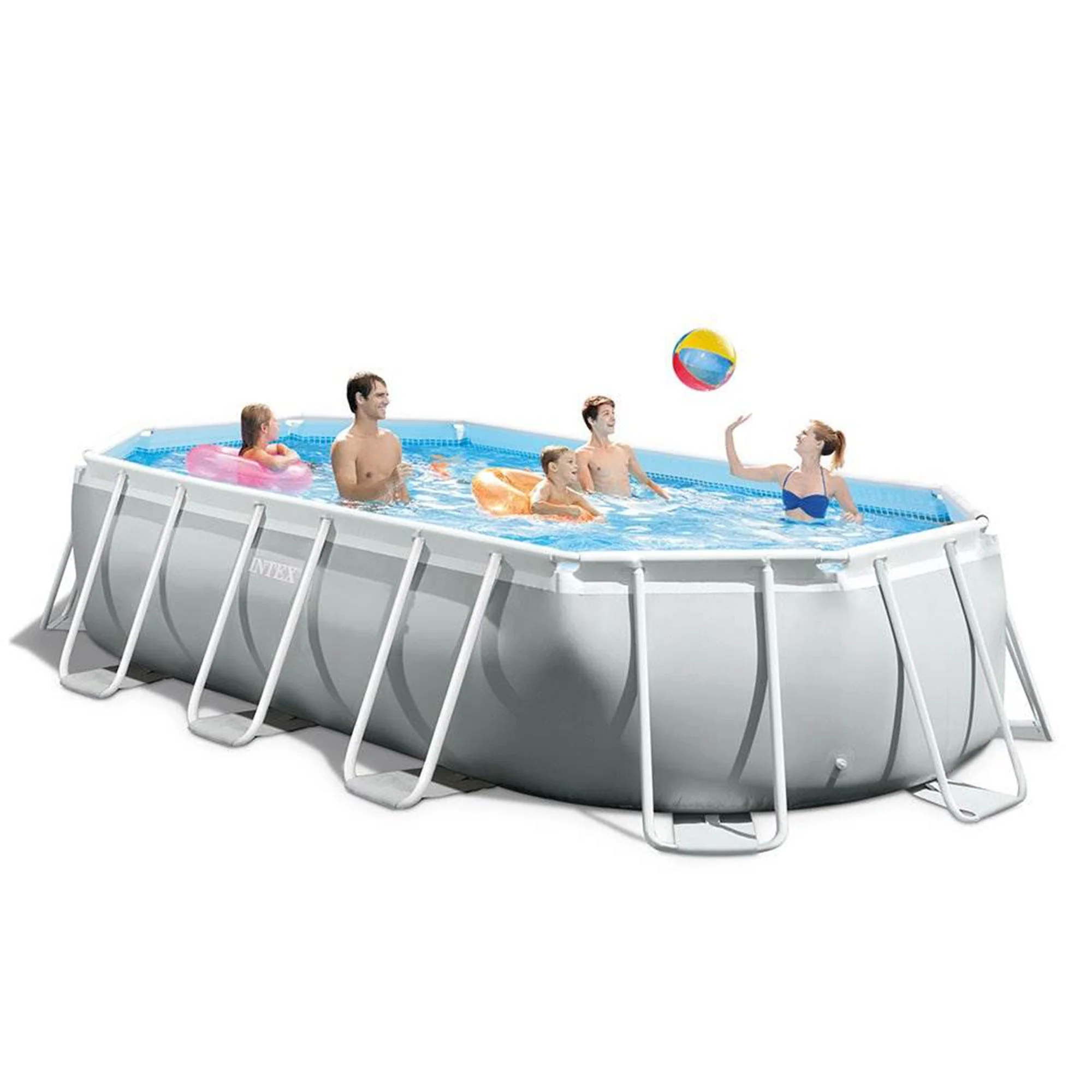 Intex 16.5ft x 9ft x 48in Rectangular Pool Set w/ Filter Cartridges (6 Pack) - Image 10