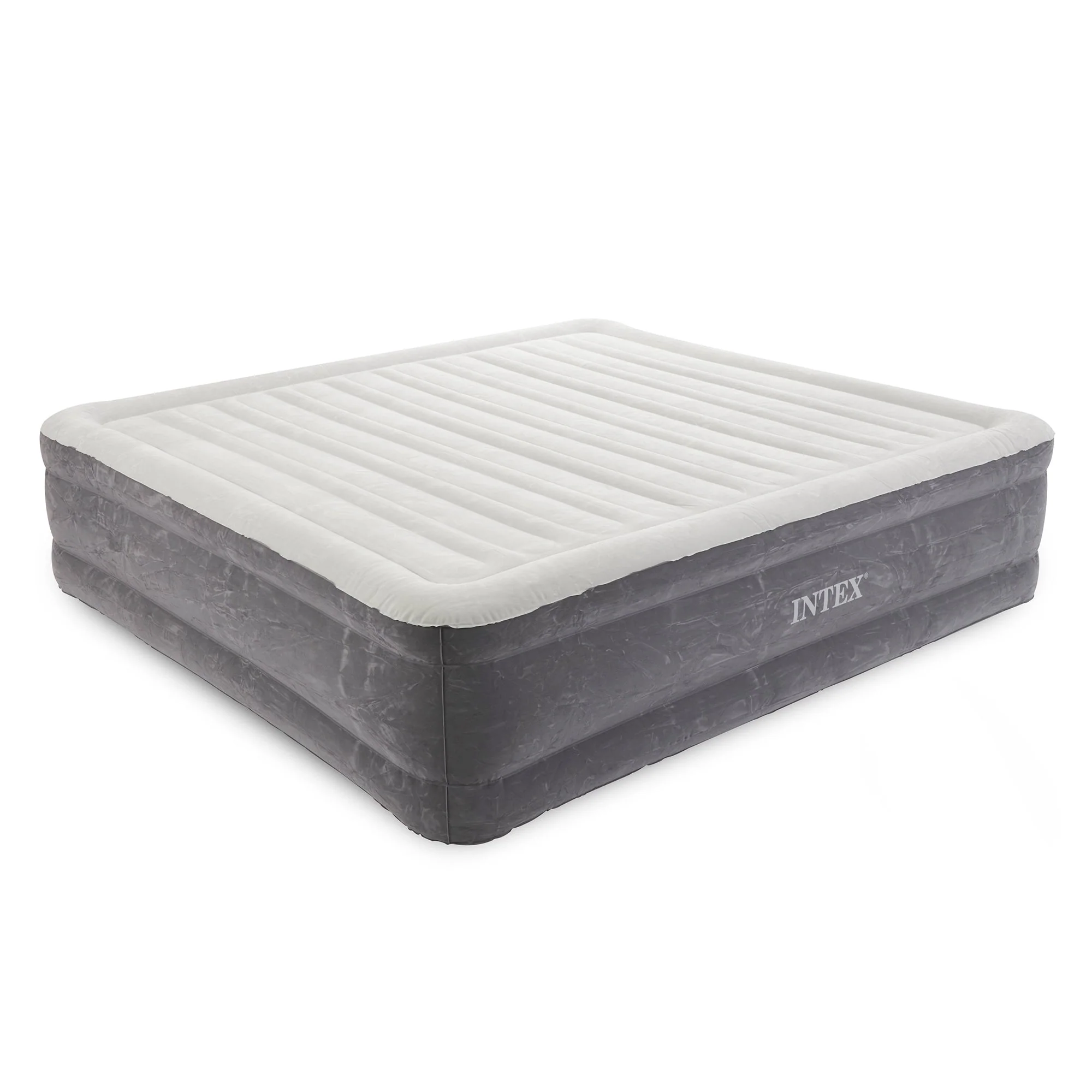 Intex 18" Inflatable Elevated Air Mattress Bed w/Built In Pump, King (2 Pack) - Image 2