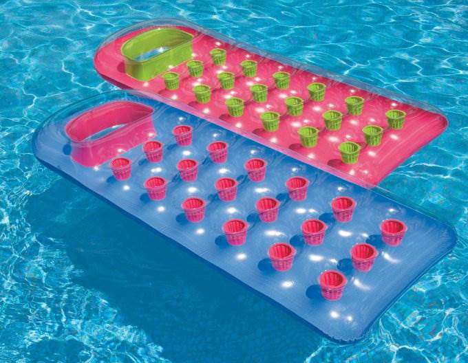 Intex 18-Pocket Suntanner Lounge Pool Float - (Set of 4) | 59895EP - Image 7