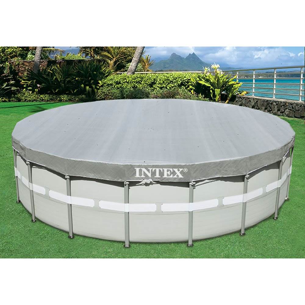 Intex 18' Ultra Frame Swimming Pools UV Resistant Deluxe Debris Cover (3 Pack) - Image 4