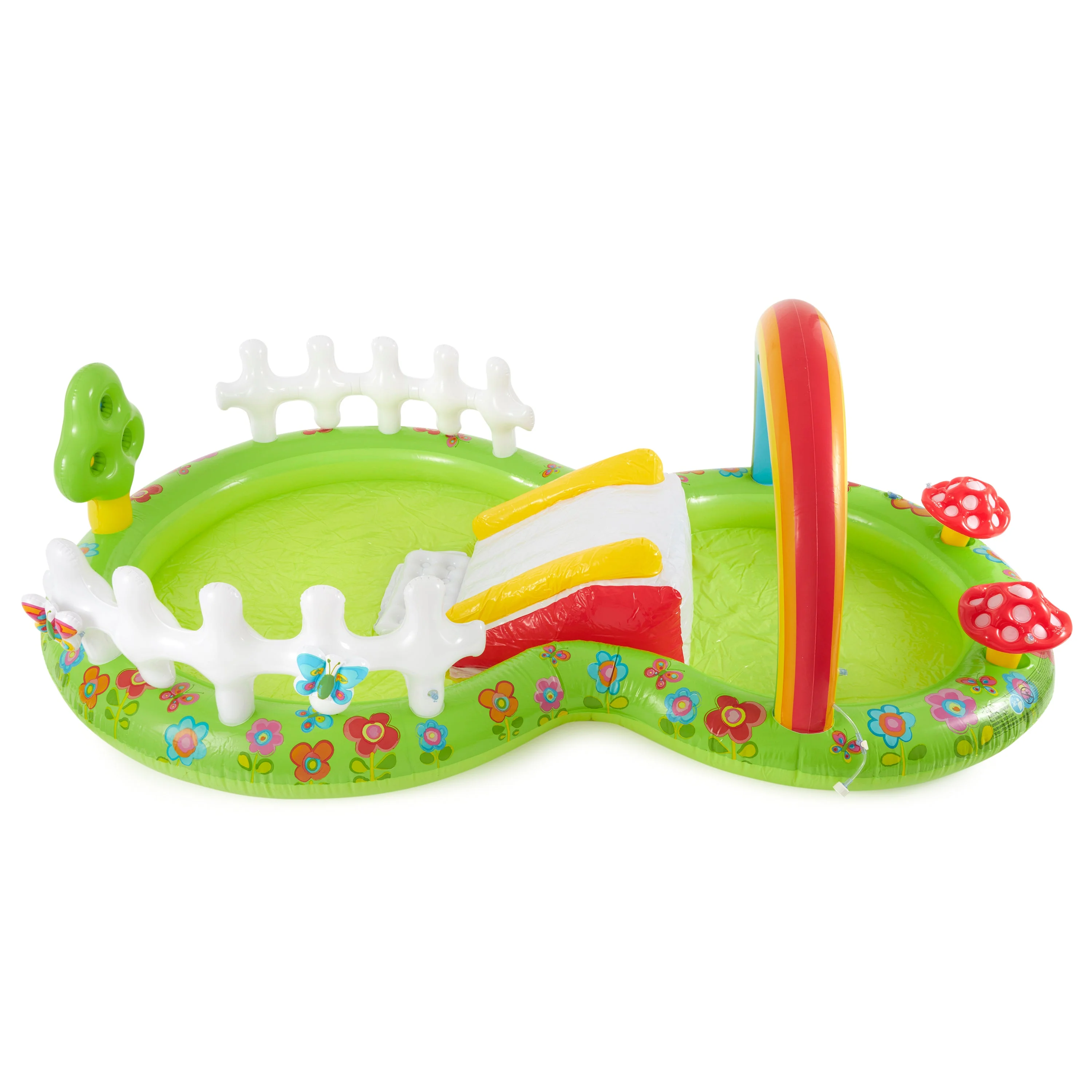 Intex 57154EP Colorful Inflatable My Garden Water Filled Play Center with Slide - Image 4
