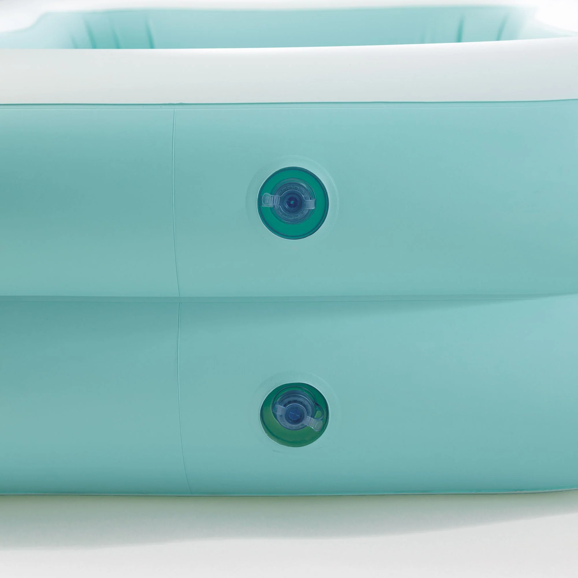 Intex 57181EP 7.5ft x 4.8ft x 18in Aqua Swim Center Inflatable Kiddie Pool - Image 6