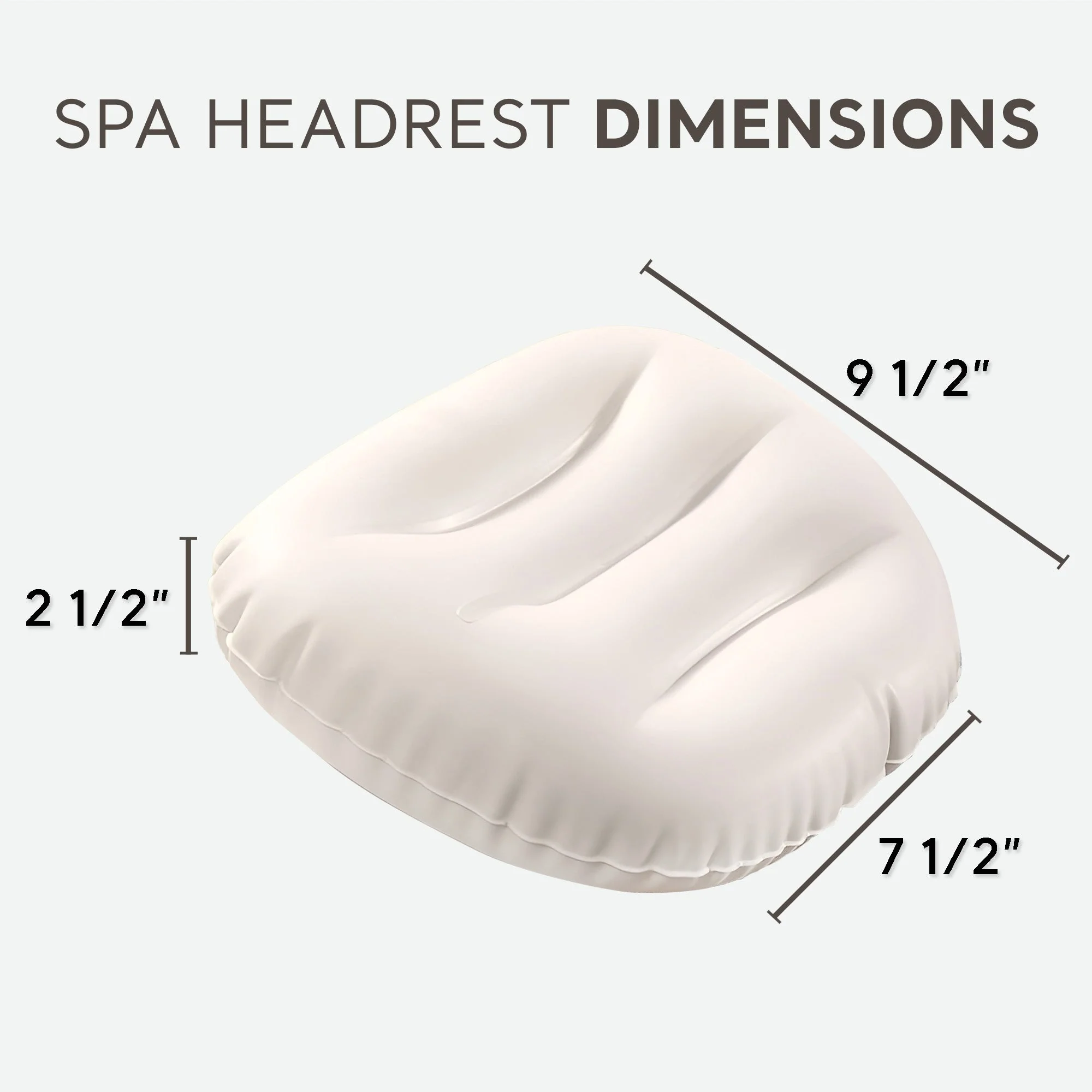 Intex Adjustable Spa Headrest with Head and Neck Support for Pool, Lawn, and Spa - Image 3