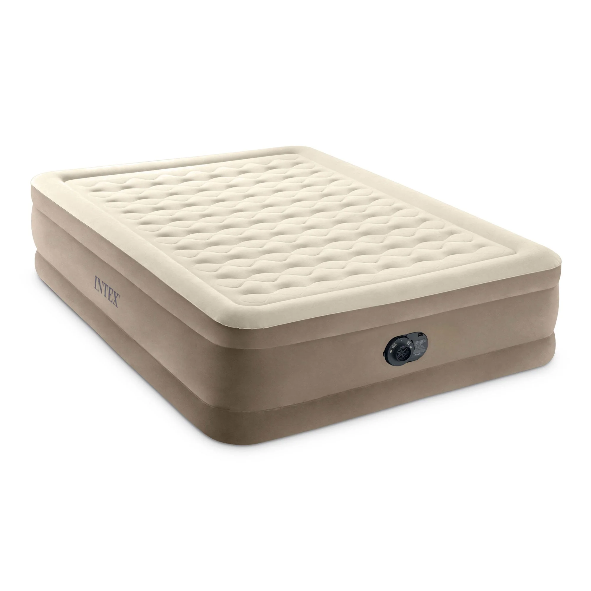 Intex Dura-Beam Deluxe Ultra Plush Air Bed w/Built-in Pump, Queen (2 Pack) - Image 9