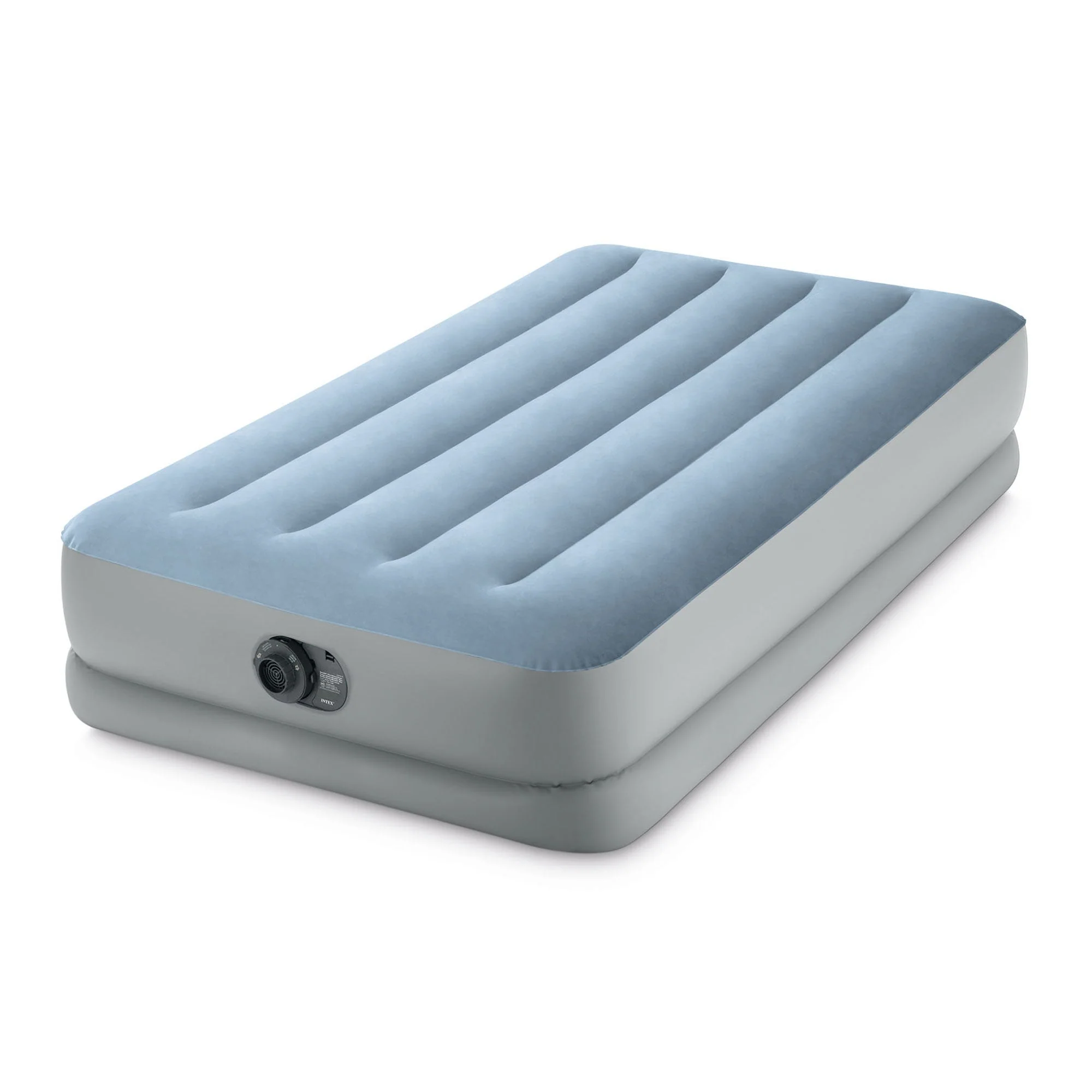 Intex Dura Beam Plus Mid-Rise Comfort 14" Twin Air Mattress with Built-In Pump - Image 7