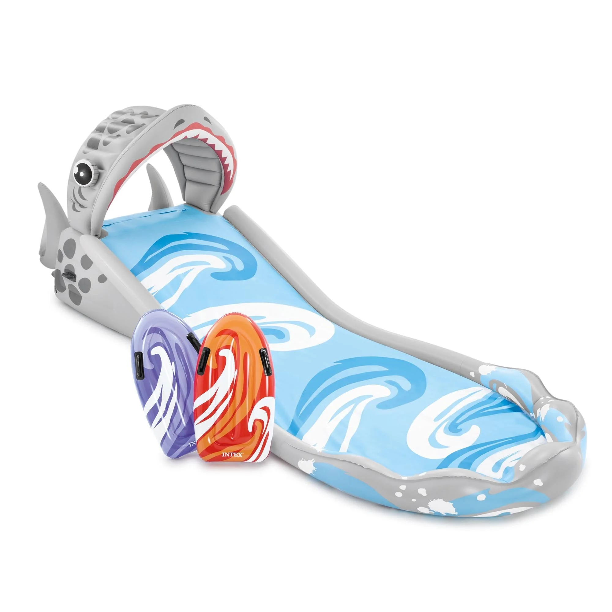 Intex Inflatable Surf 'N Slide Kids Play Center & Dinoland Kids Play Center Pool - Image 2